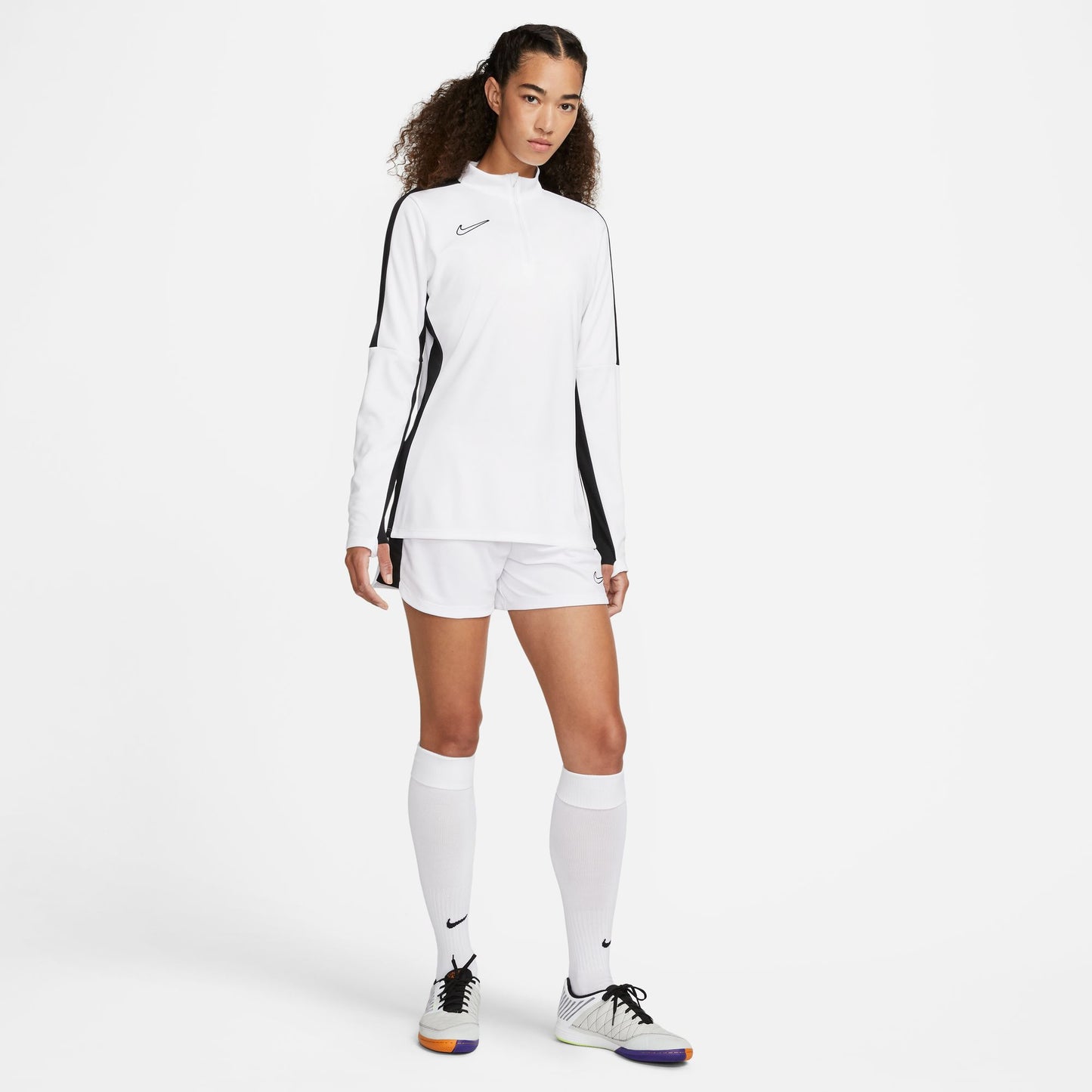 Nike Dri-FIT Academy - Camiseta de fútbol para mujer - Blanco