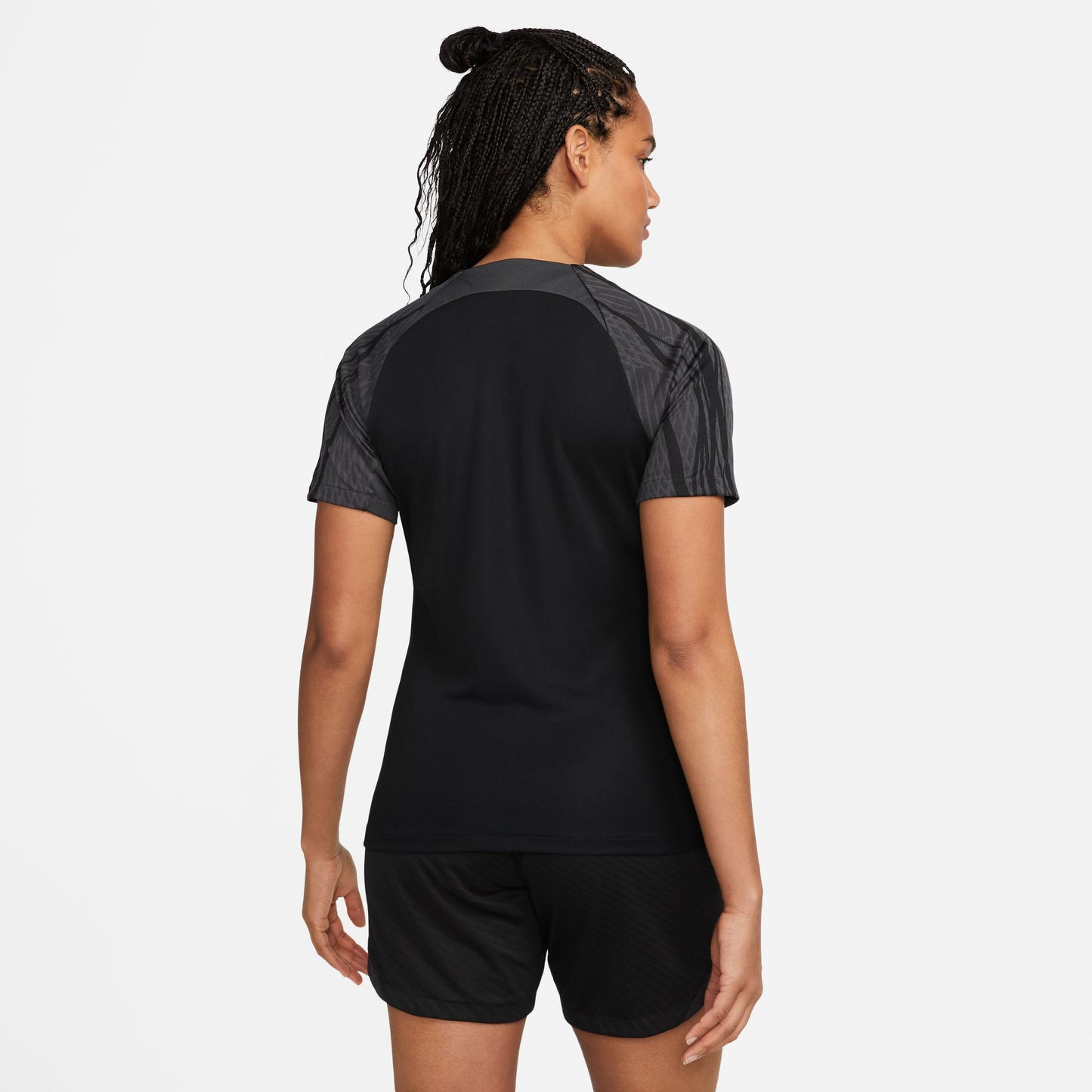 Nike Dri-FIT Strike - Women's Short-Sleeve Top - Black