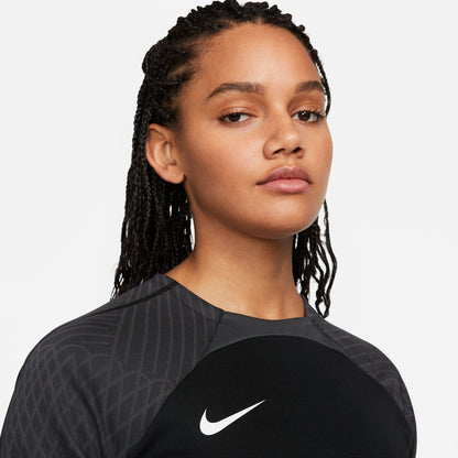 Nike Dri-FIT Strike - Women's Short-Sleeve Top - Black