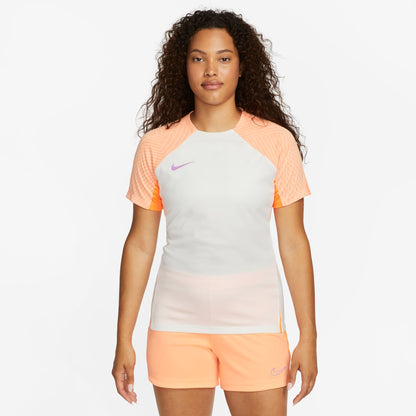 Nike Dri-FIT Strike - Women's Short-Sleeve Top - White