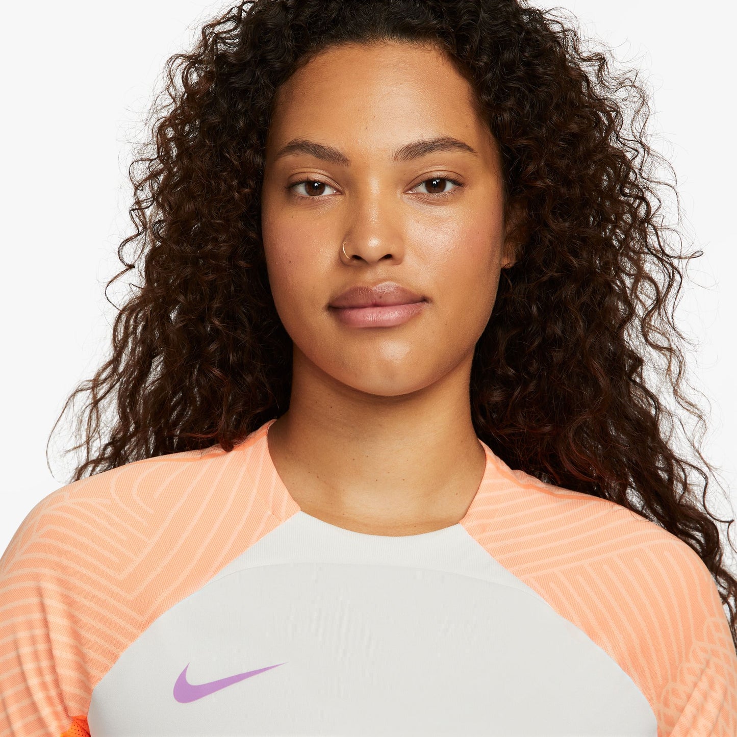 Nike Dri-FIT Strike - Women's Short-Sleeve Top - White