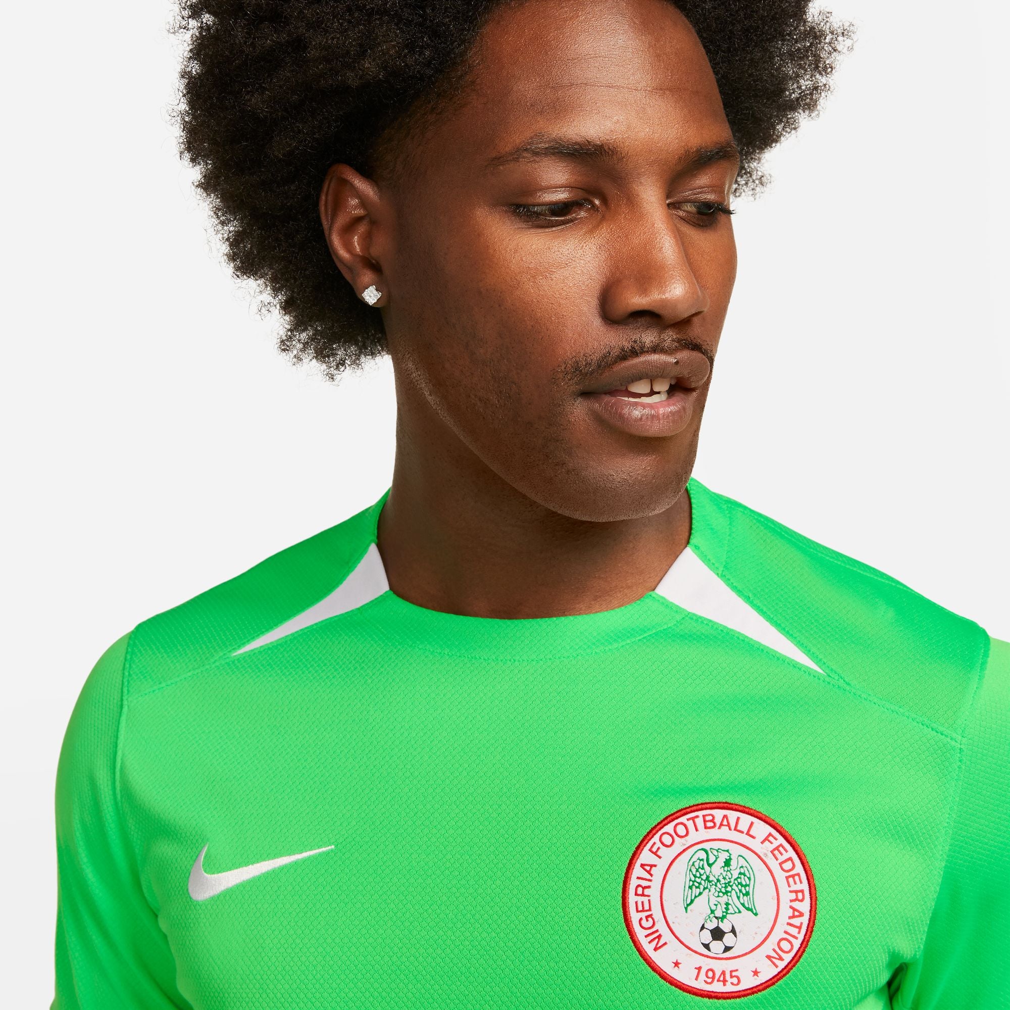 Nigeria Home Nike Stadium Straight Fit Jersey 2023