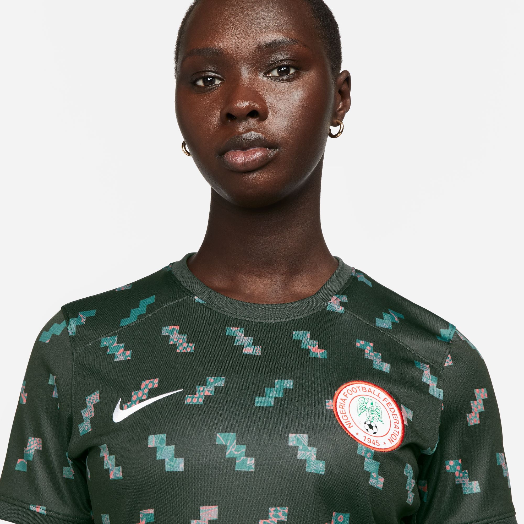 Nigeria Away Nike Stadium Curved Fit Jersey 2023