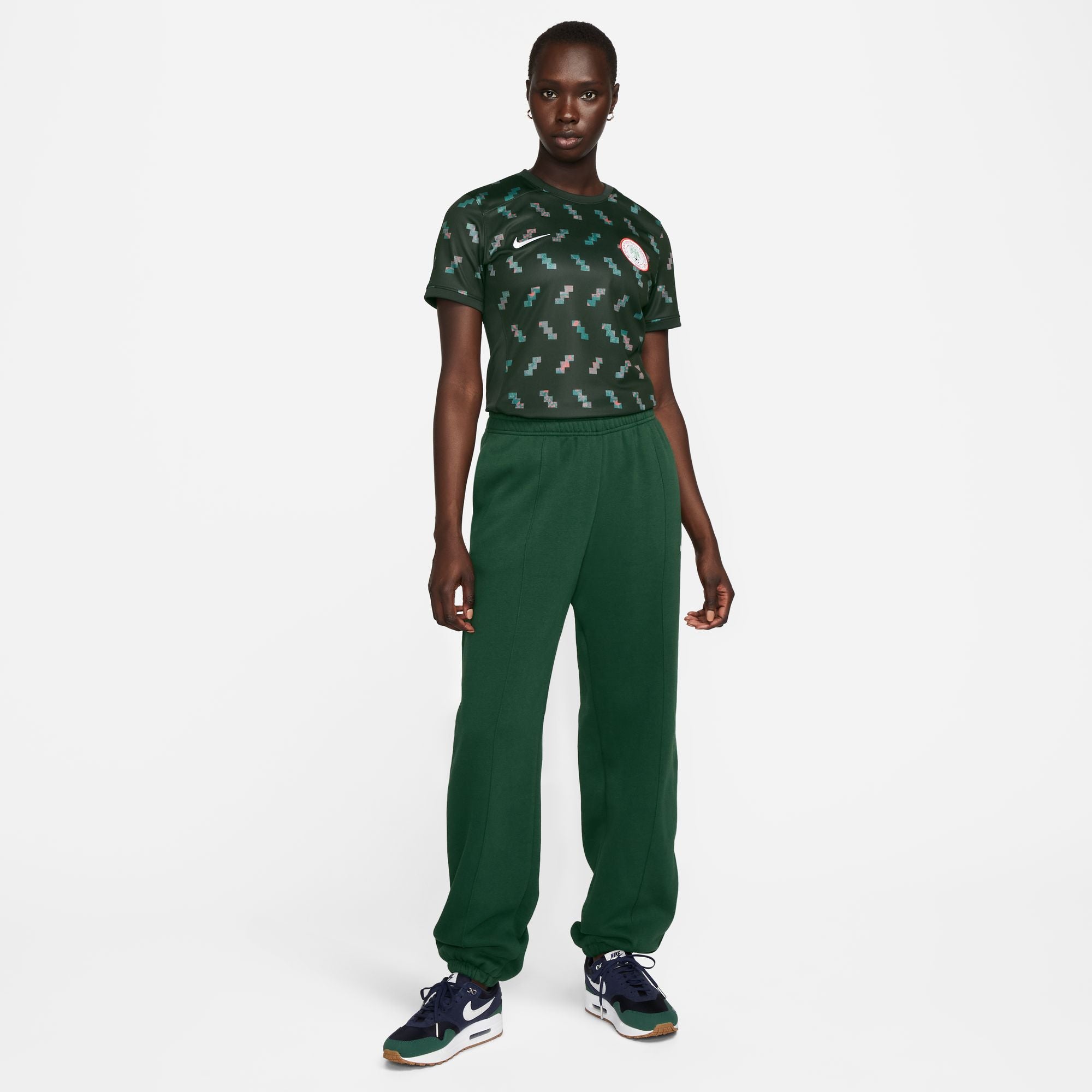 Nigeria Away Nike Stadium Curved Fit Jersey 2023