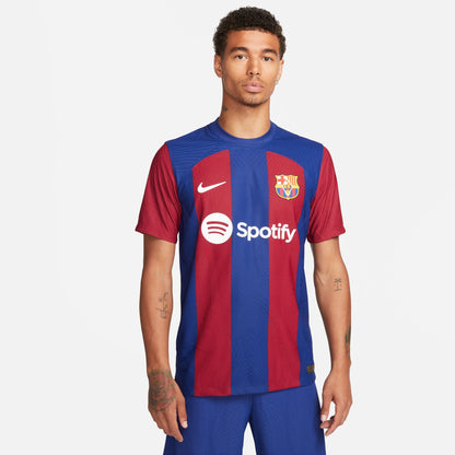FC Barcelona 2023/24 Home Straight Fit Nike Vapor Match Jersey