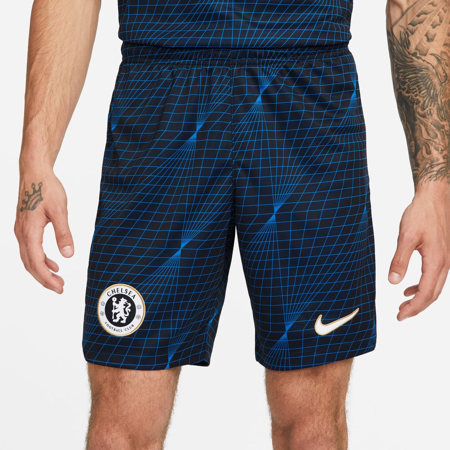 Pantalón corto de fútbol Nike Dri-FIT Stadium de corte recto segunda equipación del Chelsea 23/24
