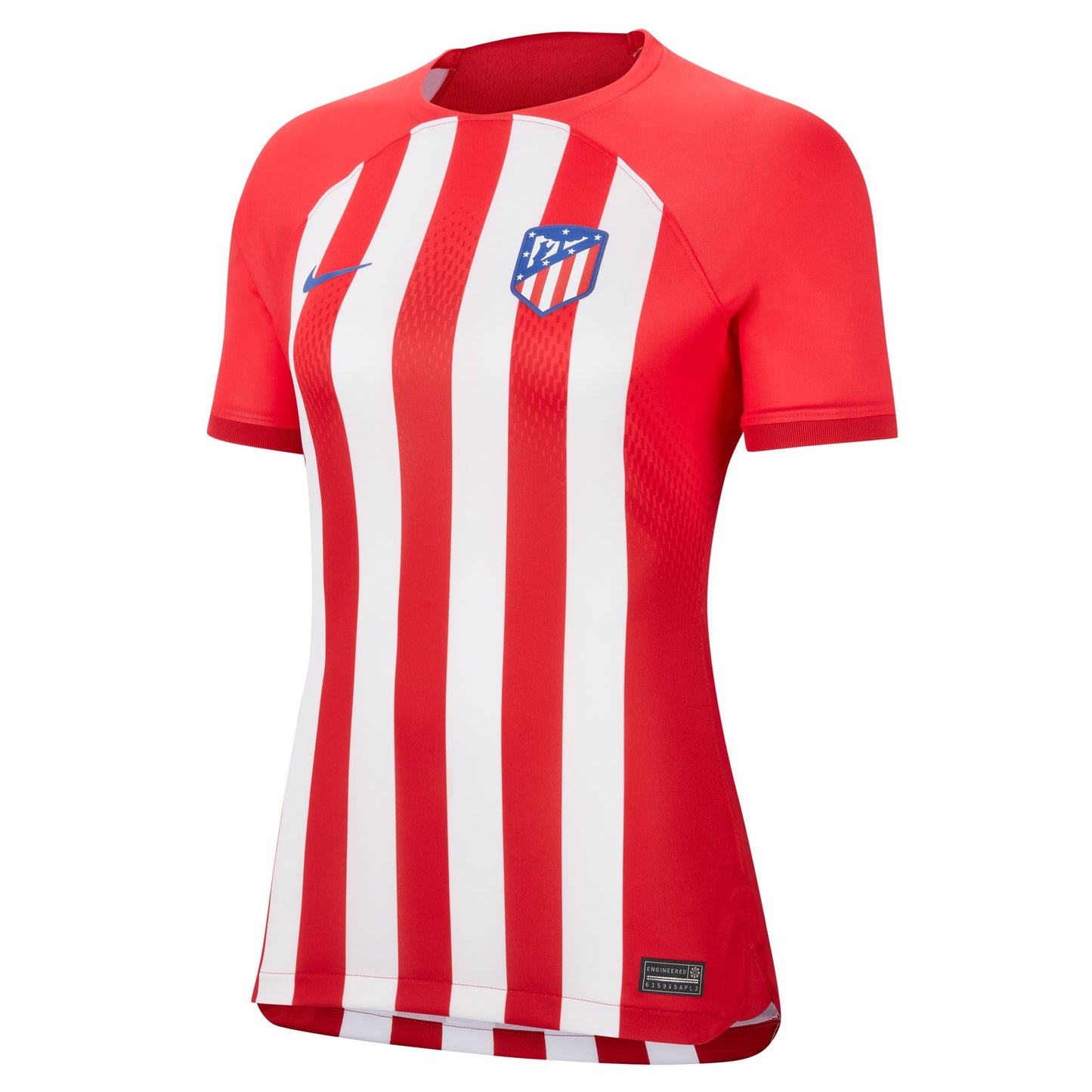 Atlético Madrid 23/24 thuis Nike stadionshirt met gebogen pasvorm