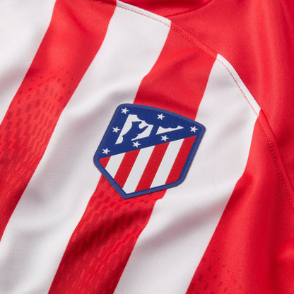 Atlético Madrid 23/24 thuis Nike stadionshirt met gebogen pasvorm
