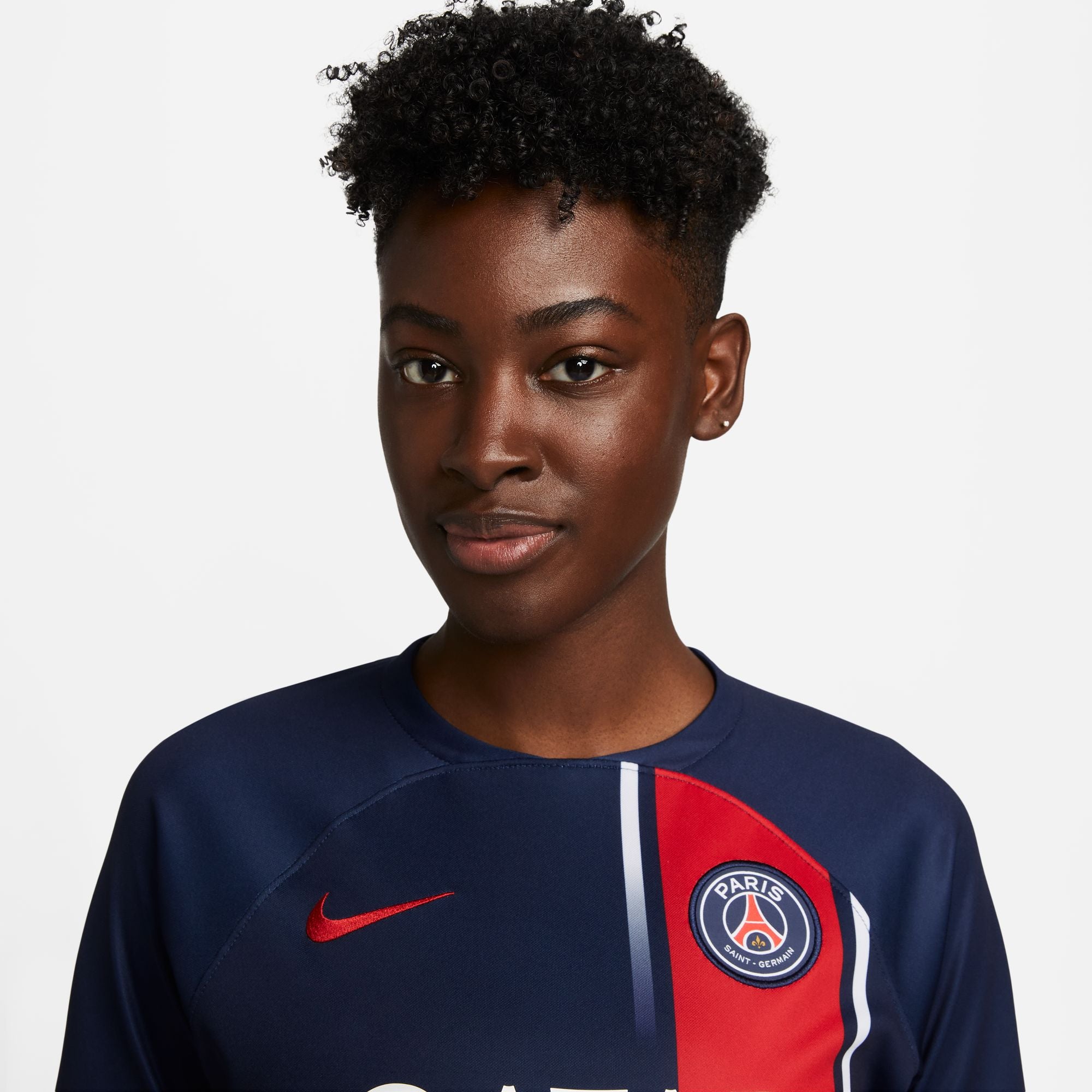 Paris Saint-Germain 2023/24 Home Curved Fit Nike Stadium Jersey