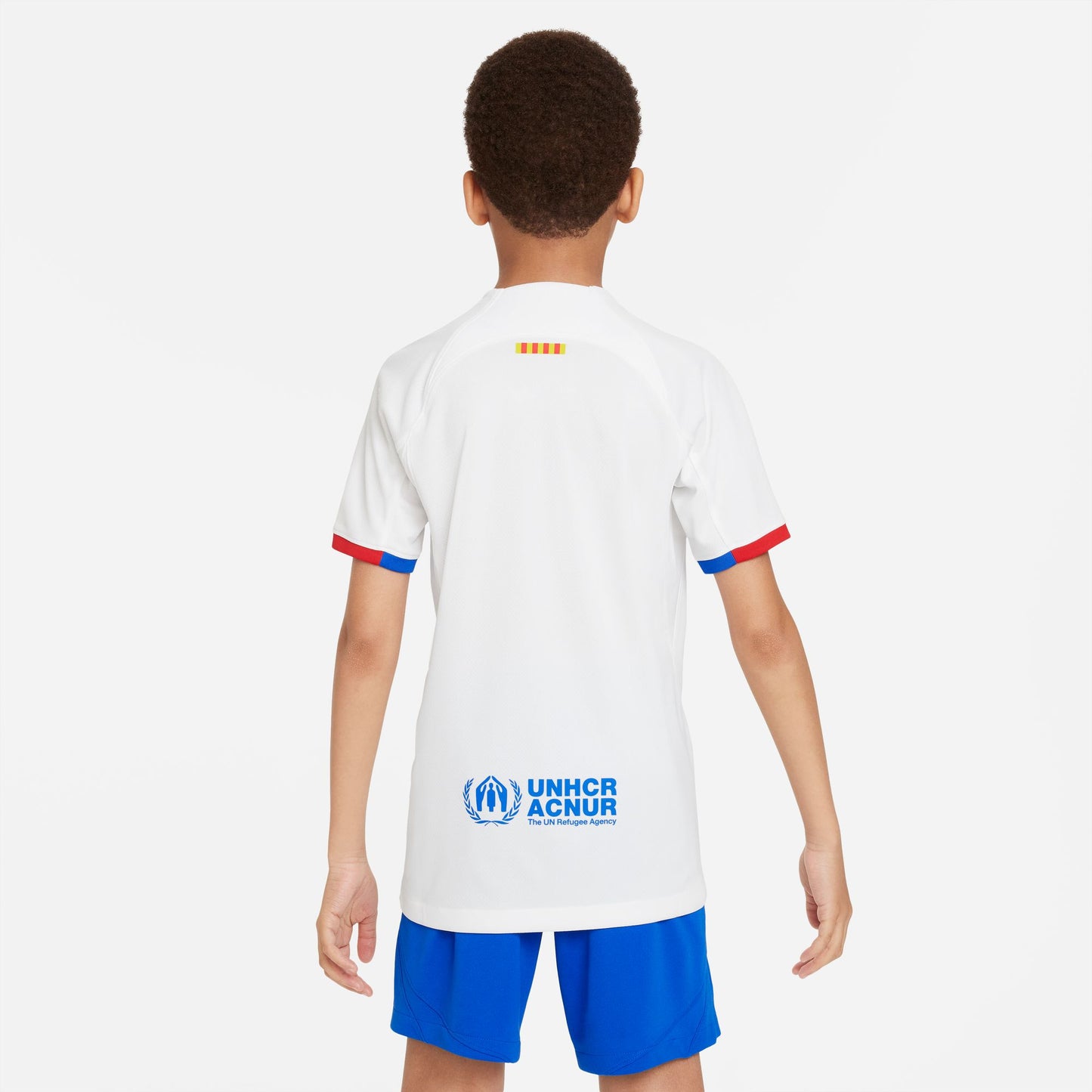 FC Barcelona 2023/24 Stadium Uit Nike Dri-FIT voetbalshirt voor grote kinderen 