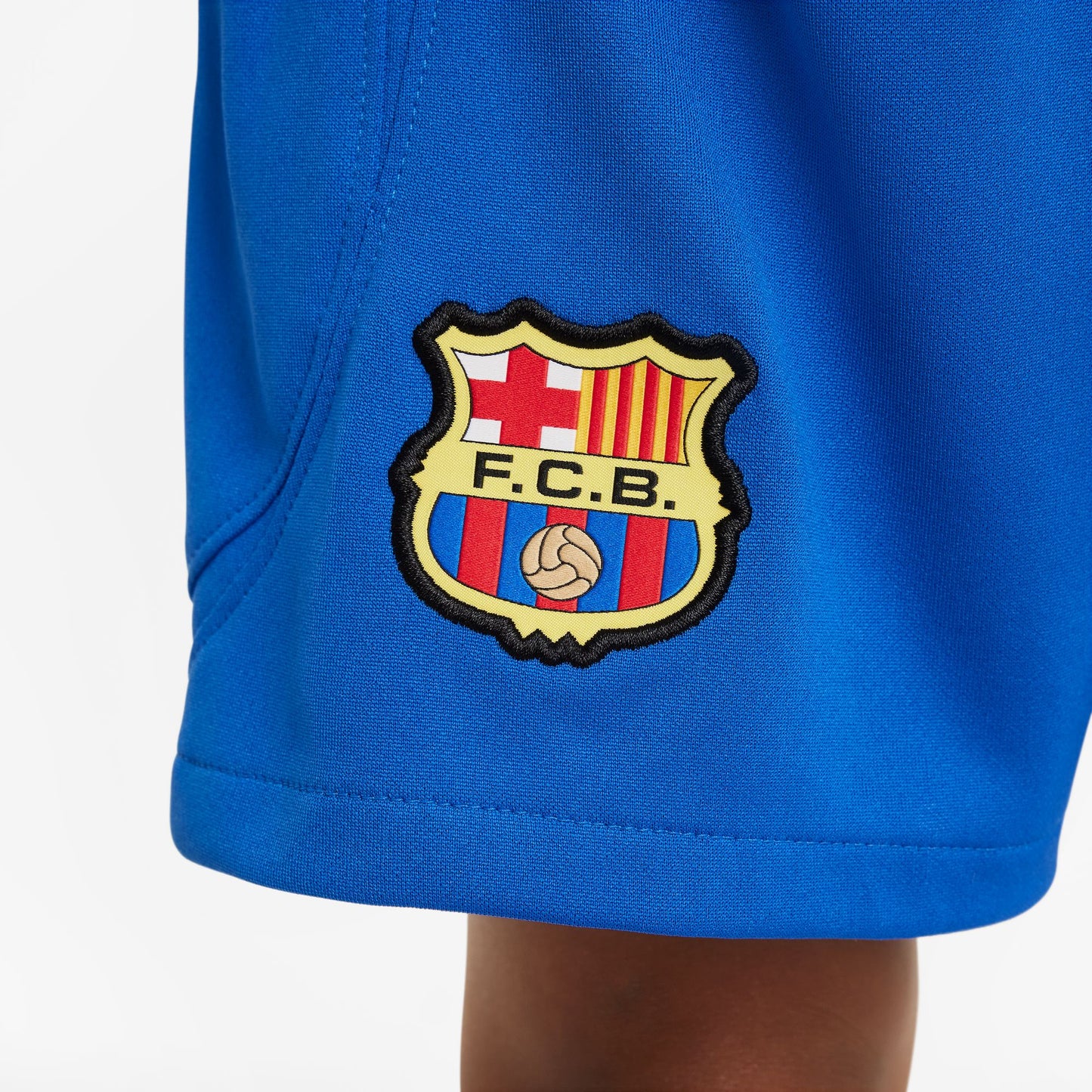 FC Barcelona 2023/24 uit Nike Dri-FIT 3-delig tenue voor kleine kinderen