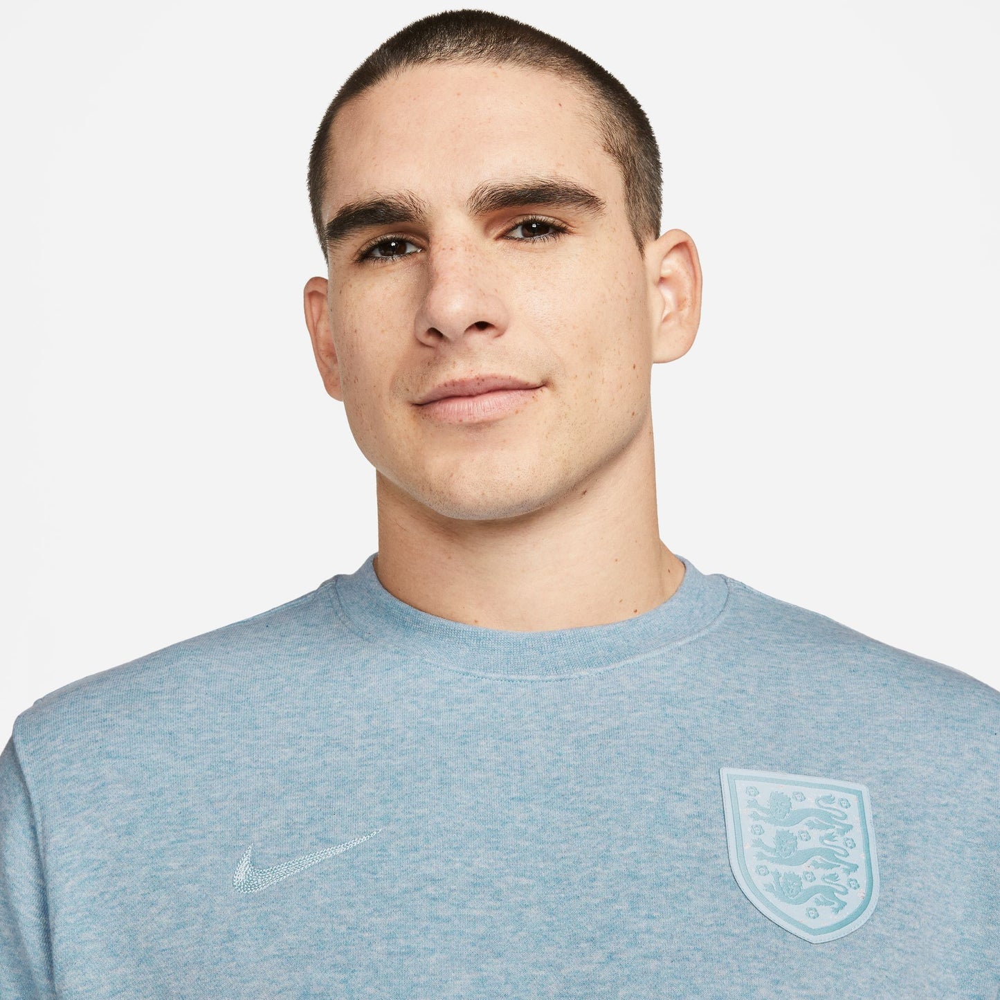 England Men's Nike Crew-Neck French Terry Sweatshirt