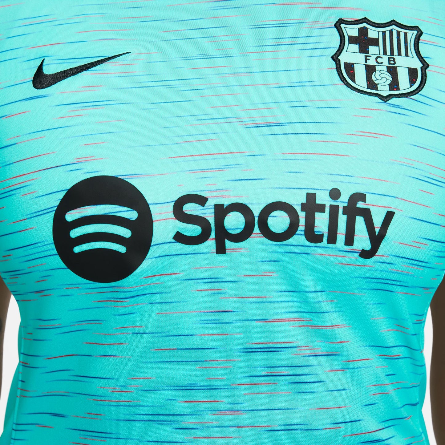 Camiseta Nike Stadium de corte curvo de la tercera equipación del Barcelona 23/24