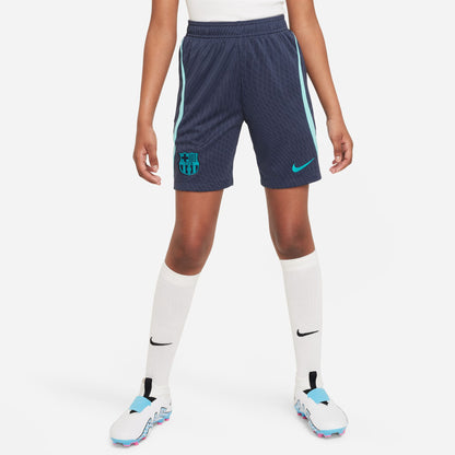 Shorts de fútbol Nike Dri-FIT para niños de la tercera equipación del Barcelona 23/24 (talla grande)