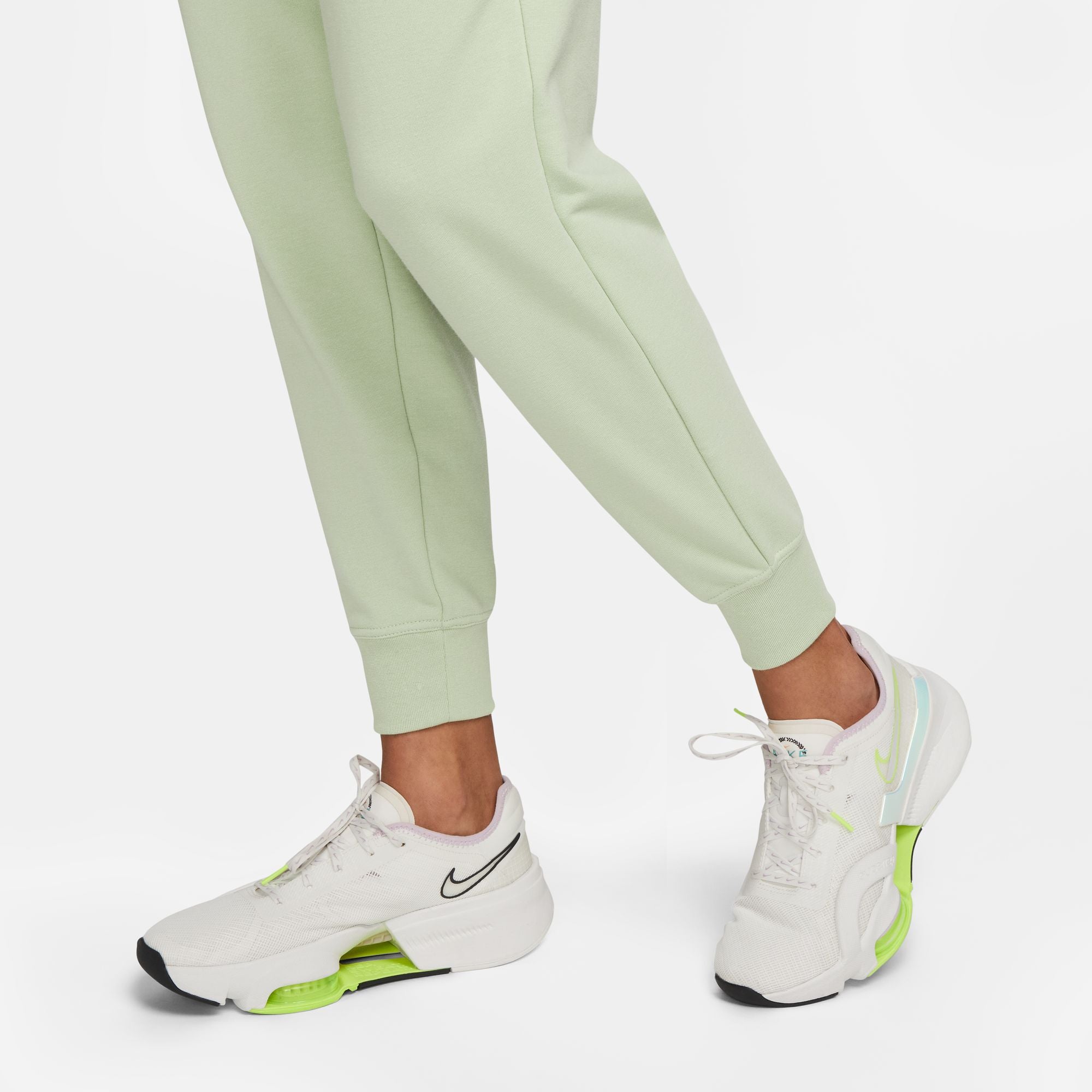 Joggers de rizo francés 7/8 de talle alto Nike Dri-FIT para mujer