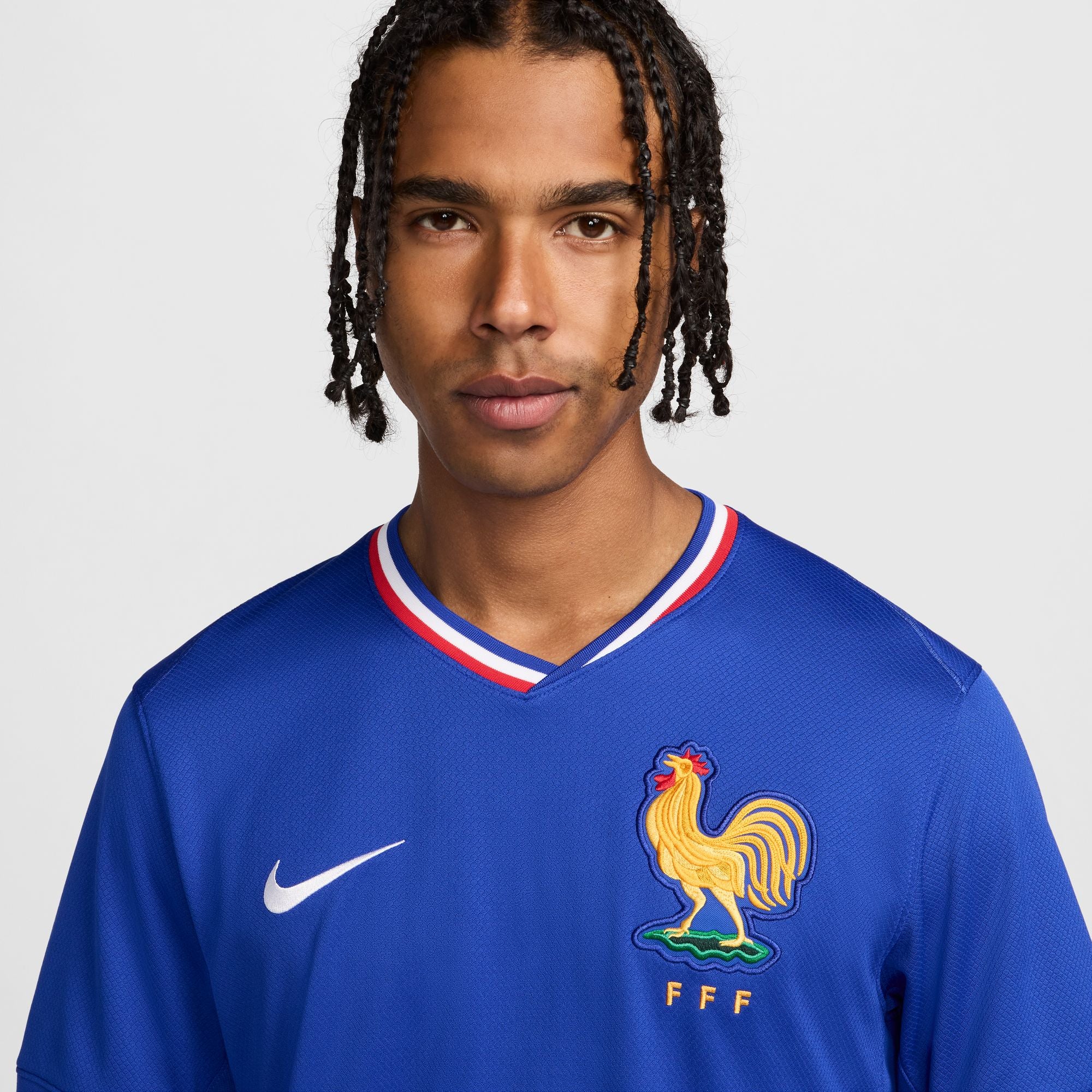 France 2024/25 Nike Stadium Home Straight Fit Shirt