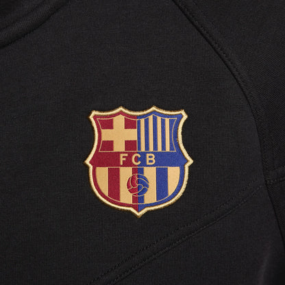 FC Barcelona Tech Fleece Hoodie Curved Fit