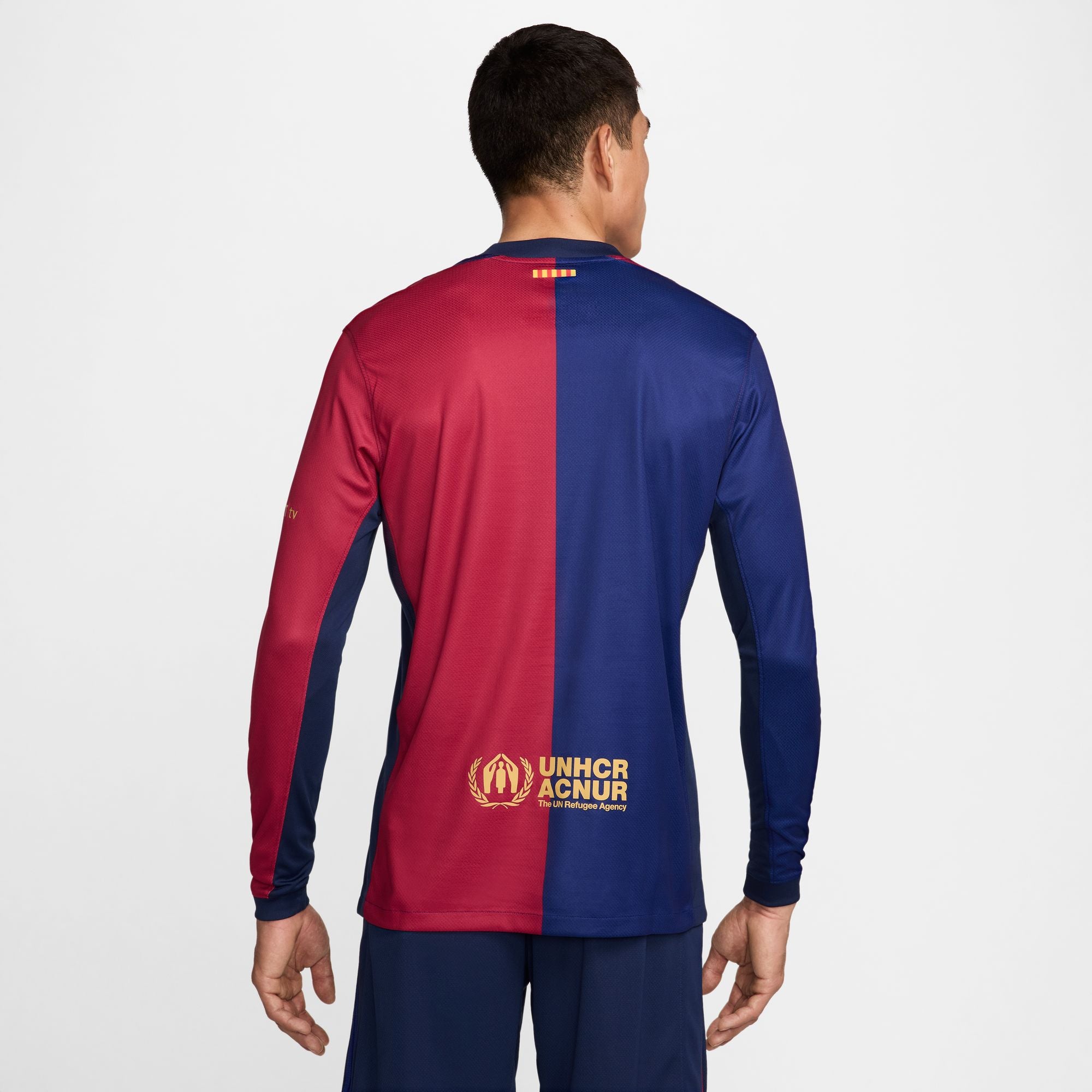 Barcelona Home 24/25 Straight Fit Nike Stadium Long-Sleeve Shirt