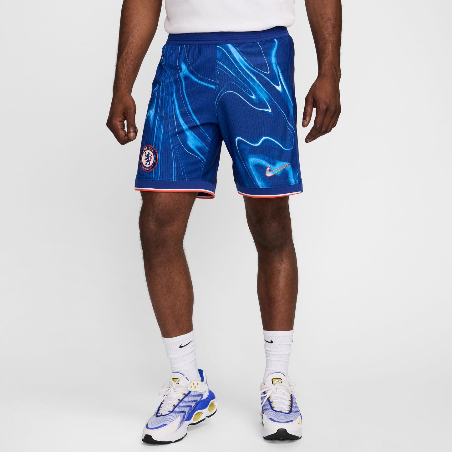 Chelsea Away 23/24 Nike Dri-FIT stadionvoetbalshort met rechte pasvorm