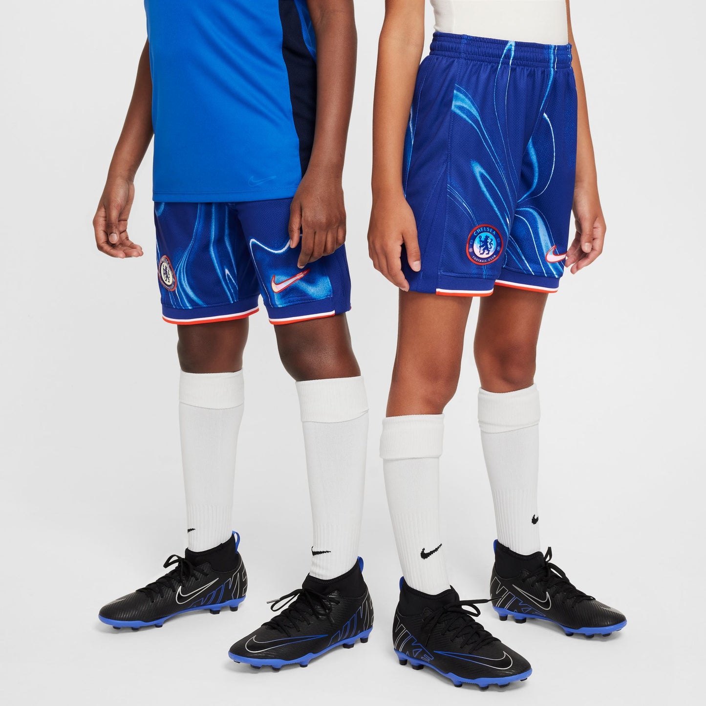 Chelsea Away 23/24 Away Nike Dri-FIT stadionvoetbalshort voor kinderen