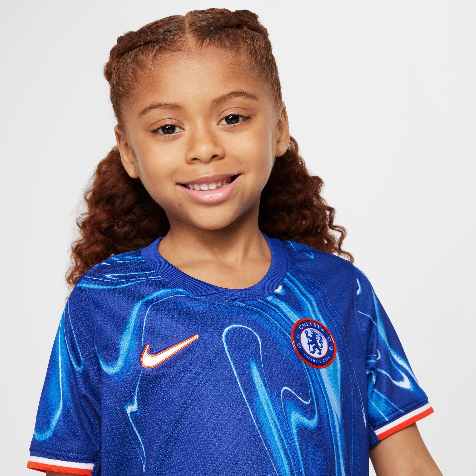 Chelsea Home 24/25 Younger Kids' Nike Dri-FIT 3-Piece Kit