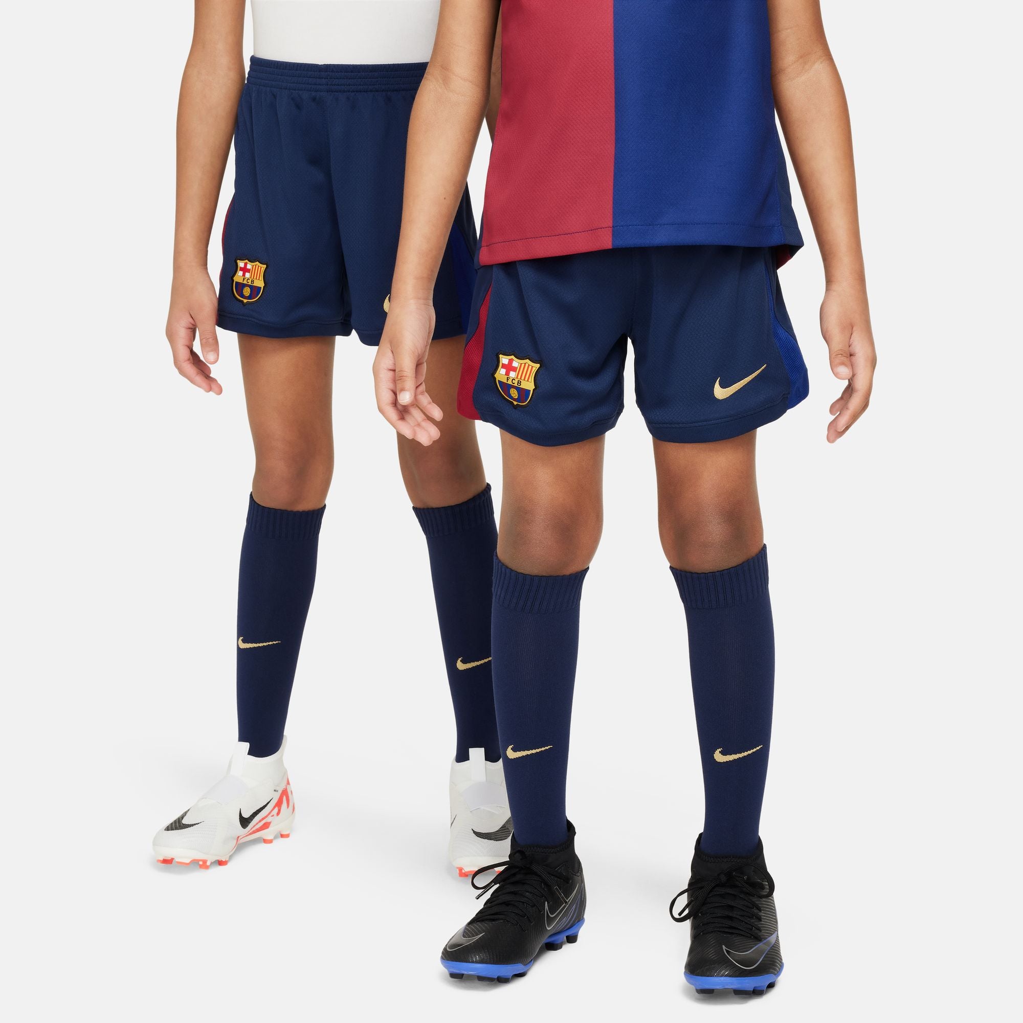 Barcelona Home 23/24 Nike Dri-FIT 3-delig tenue voor kleine kinderen