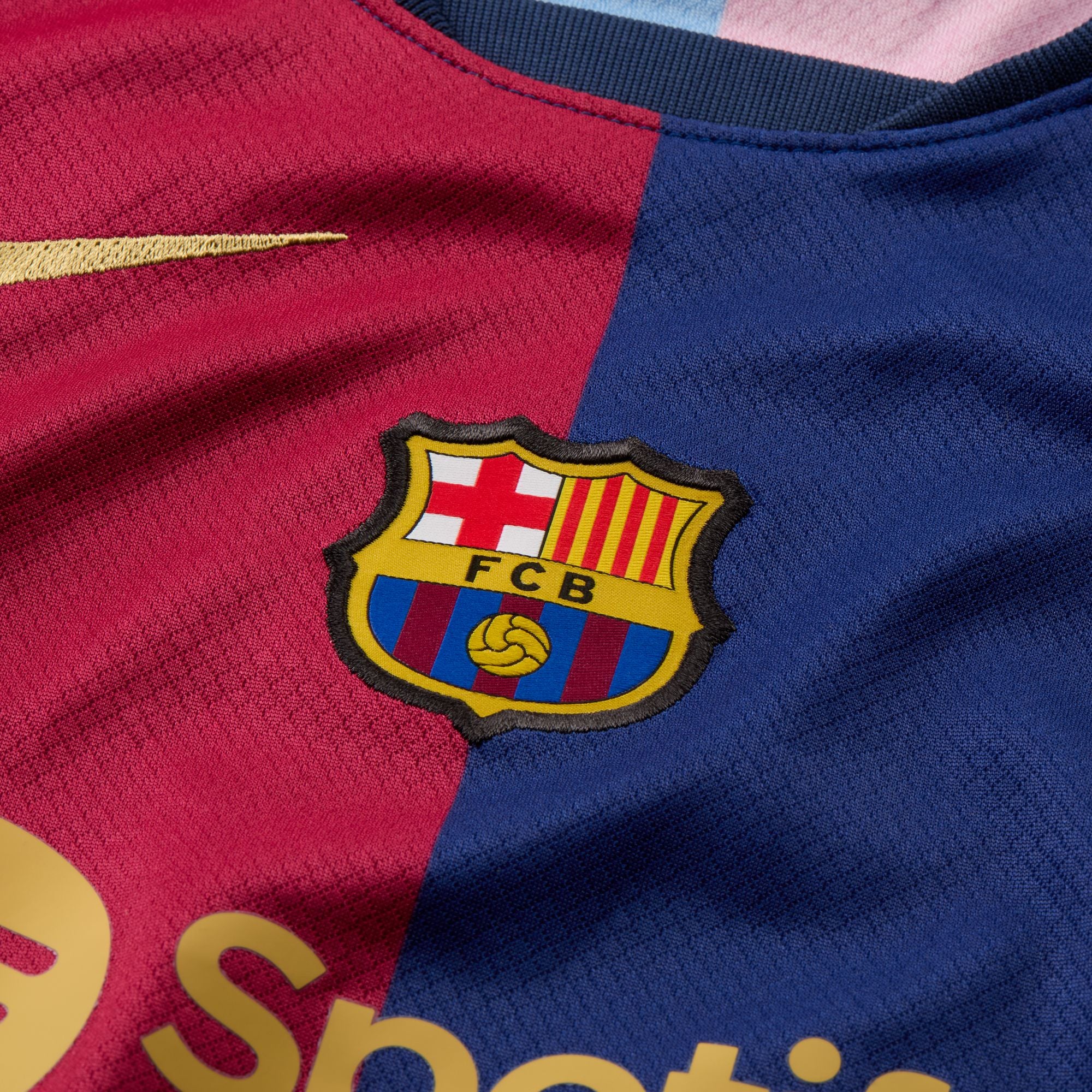 Barcelona Home 23/24 Nike Dri-FIT 3-delig tenue voor kleine kinderen