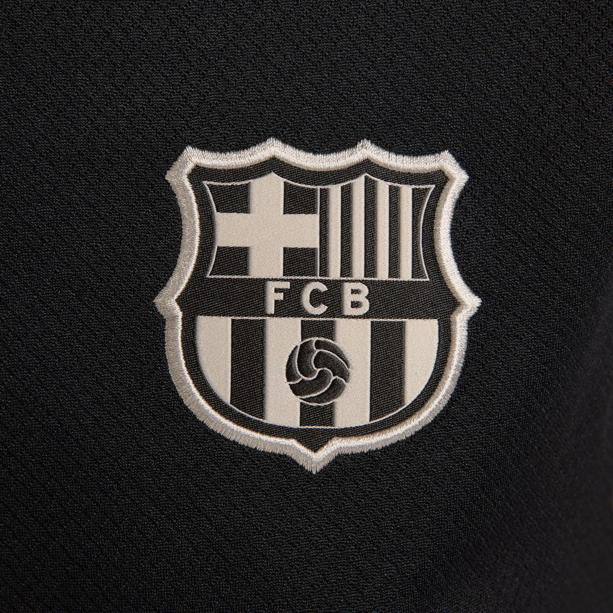 Barcelona Strike 23/24 Nike Dri-FIT gebreide voetbaltrainingstop met rechte pasvorm