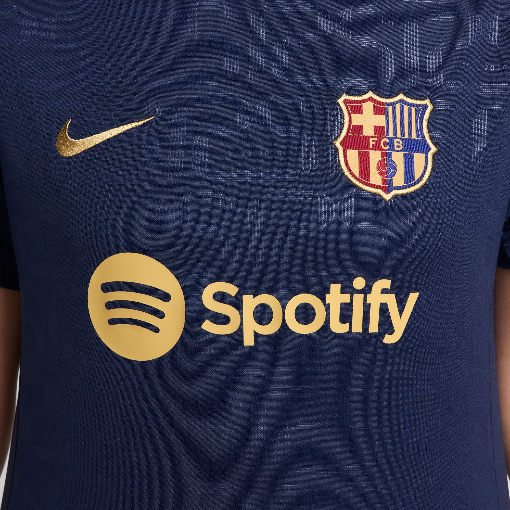 Barcelona Nike Academy Pro pre-match shirt