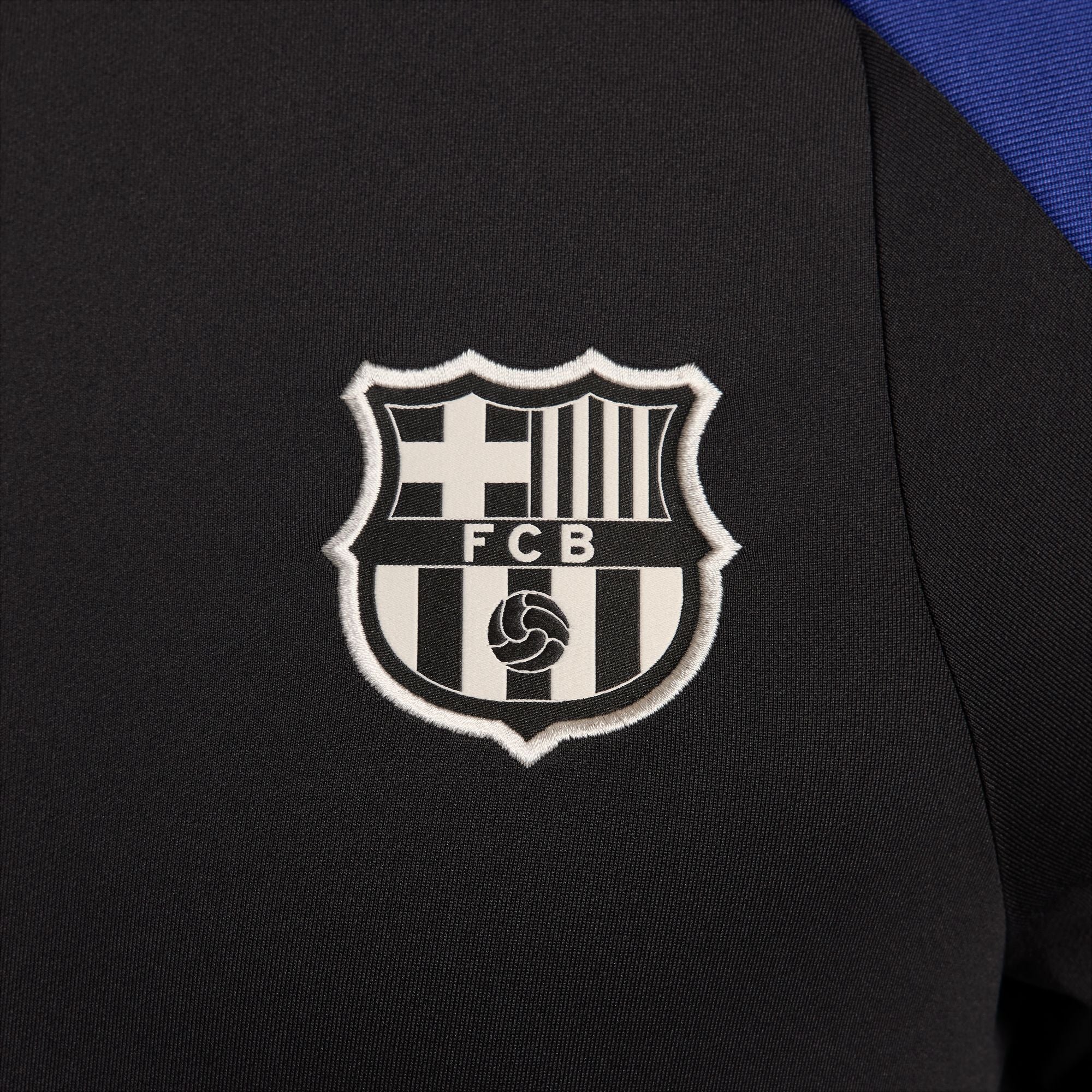 Barcelona derde 23/24 gebogen Nike Dri-FIT voetbaltrainingtop