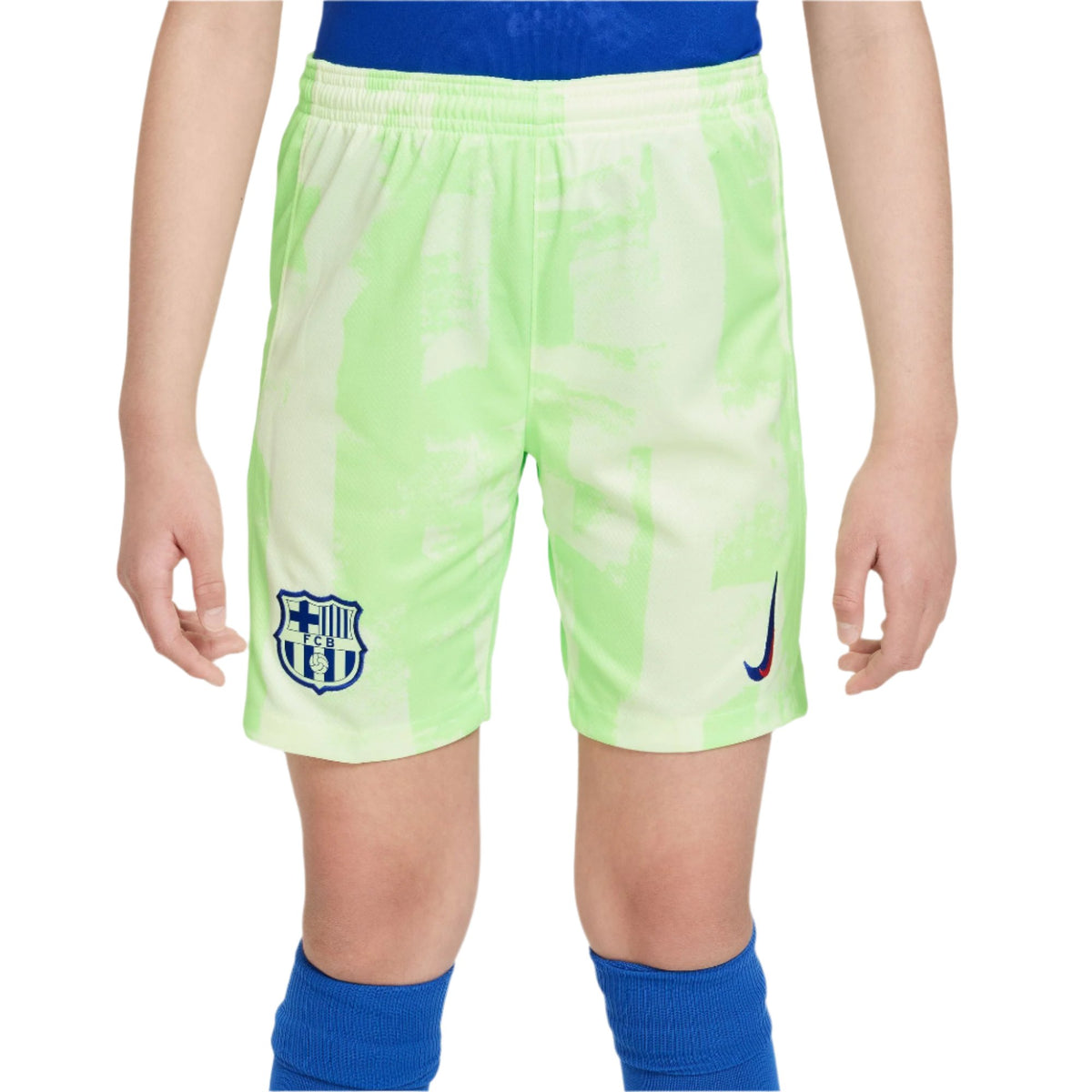 Fc Barcelona 2024 25 Stadium Third Big Kids' Shorts – Foudys