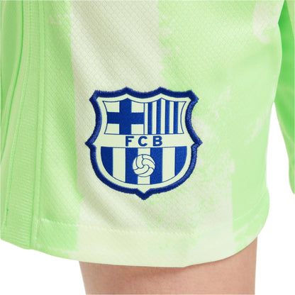 FC Barcelona 2024/25 Stadium Third Big Kids' Shorts