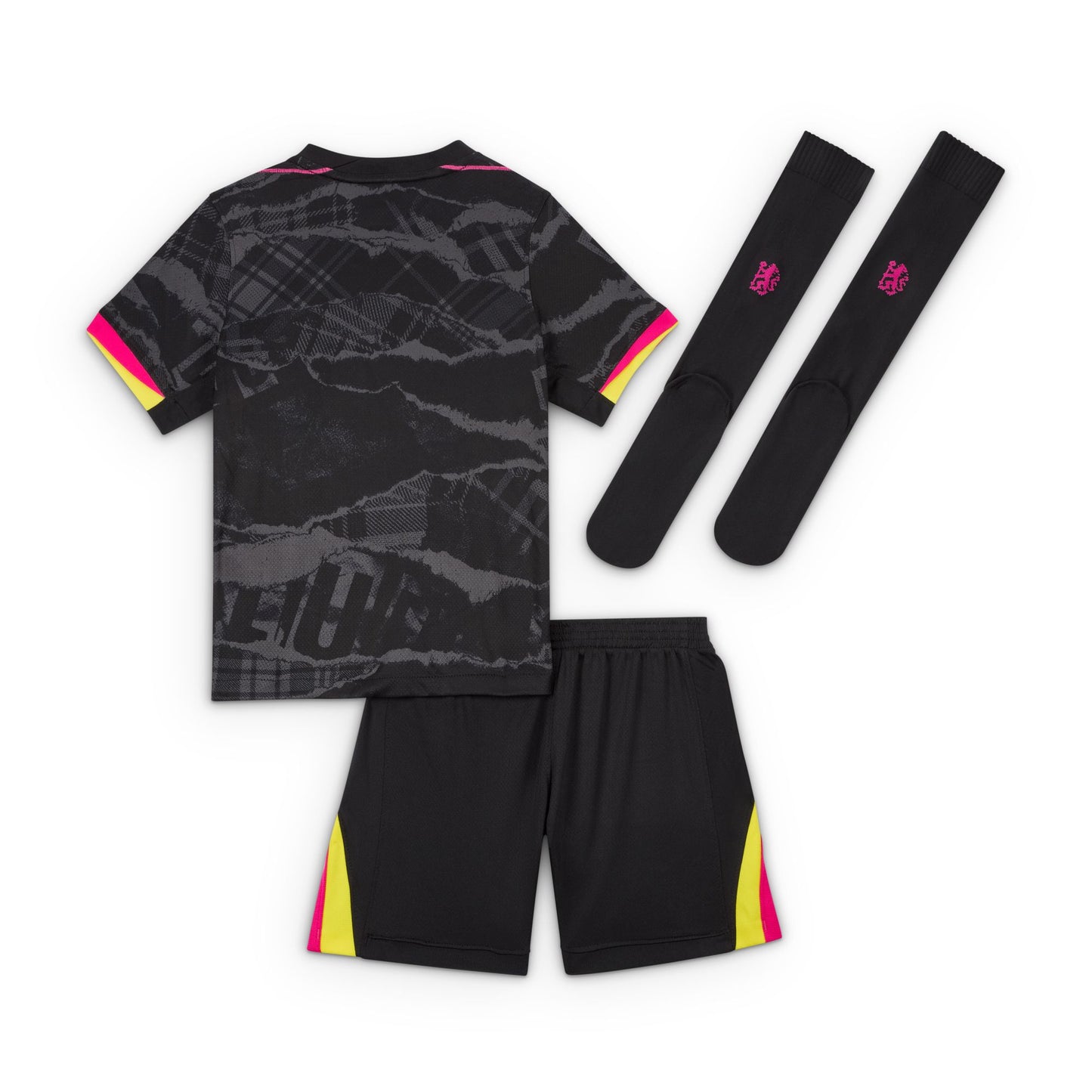 Chelsea FC 2024/25 Stadium Third Little Kids' Nike Soccer Replica Three-Piece Kit