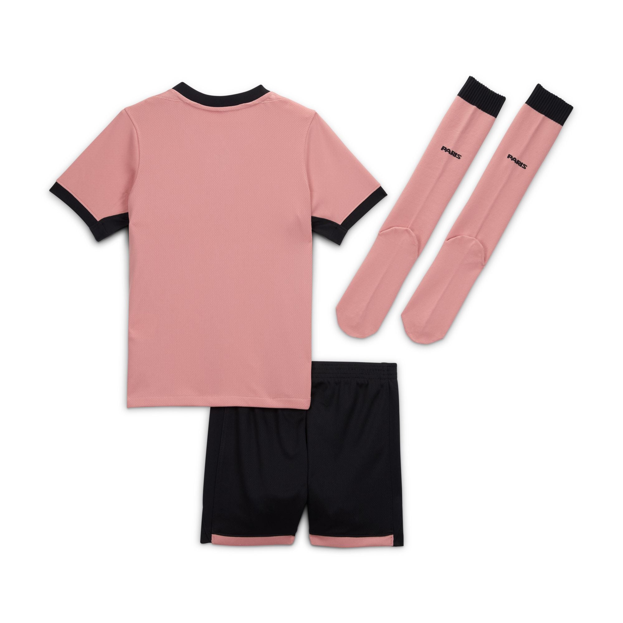 Paris Saint-Germain 2024/25 Stadium Third Little Kids' Jordan Three-Piece Kit