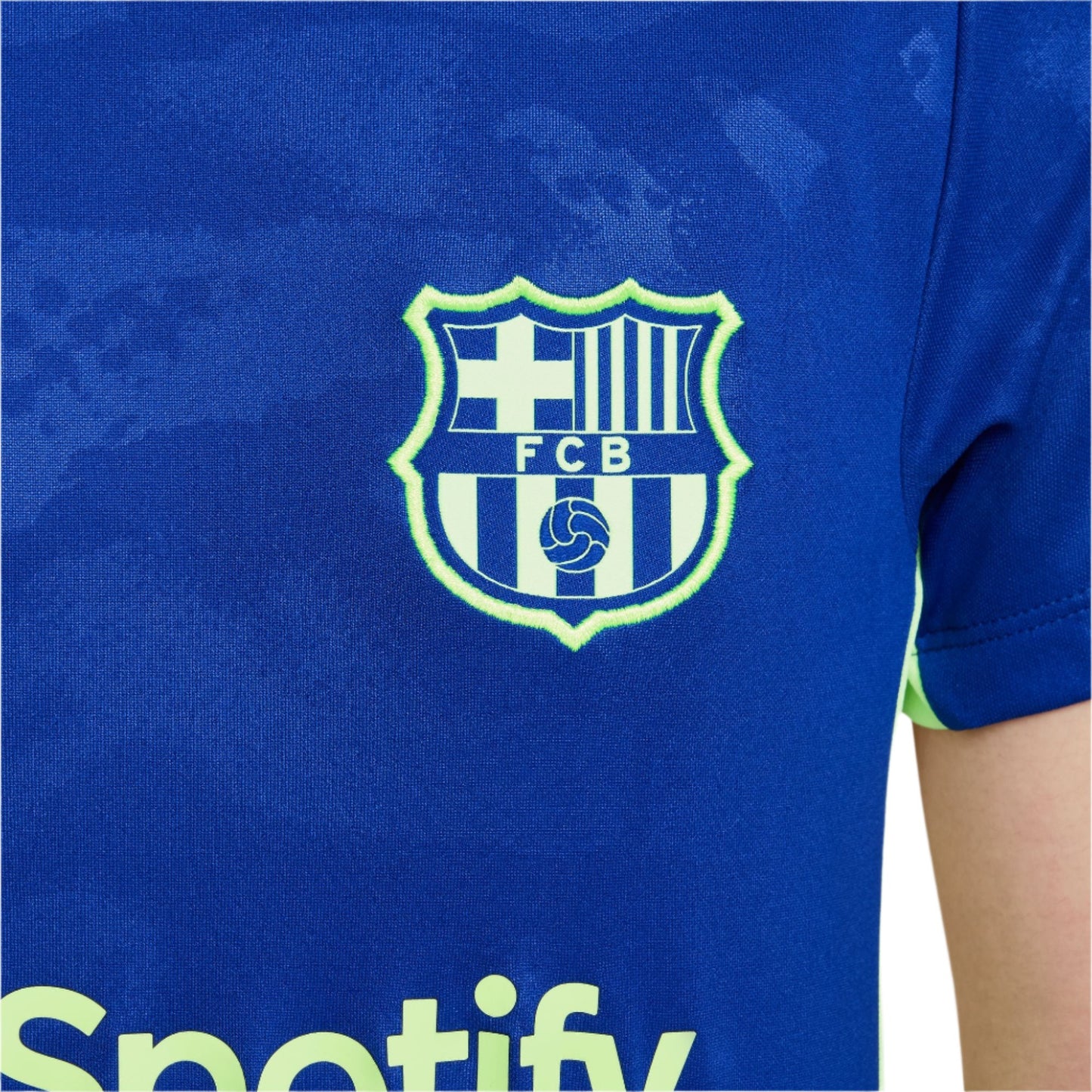 FC Barcelona Academy Pro Third Big Kids' Pre-Match Top