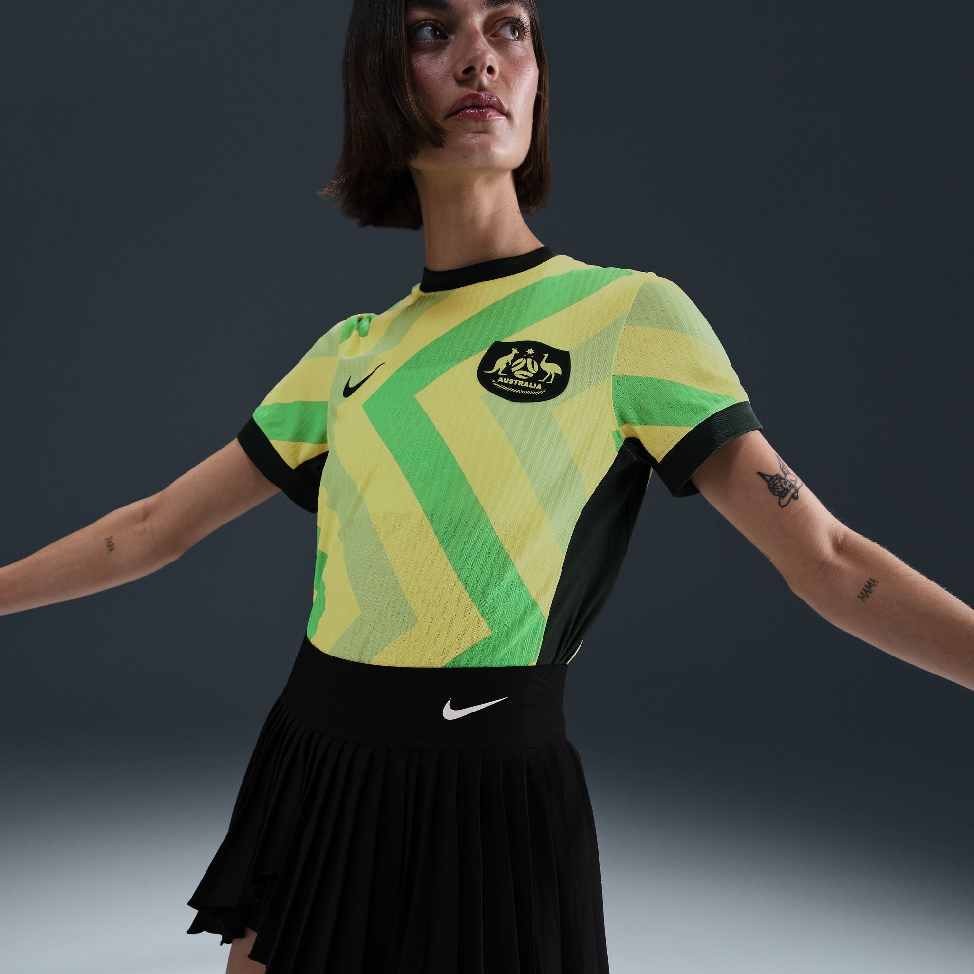 Australia 2025/26 Curved Fit Match Home Shirt