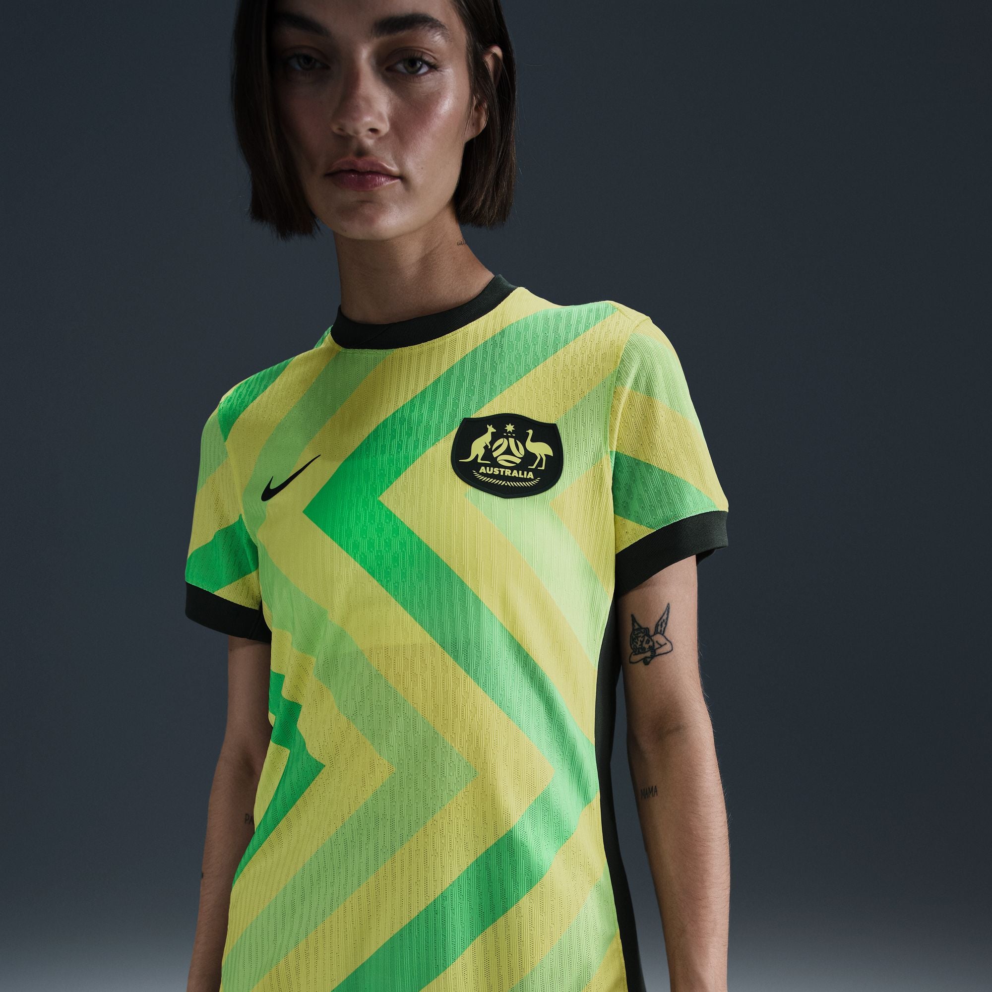 Australia 2025/26 Curved Fit Match Home Shirt