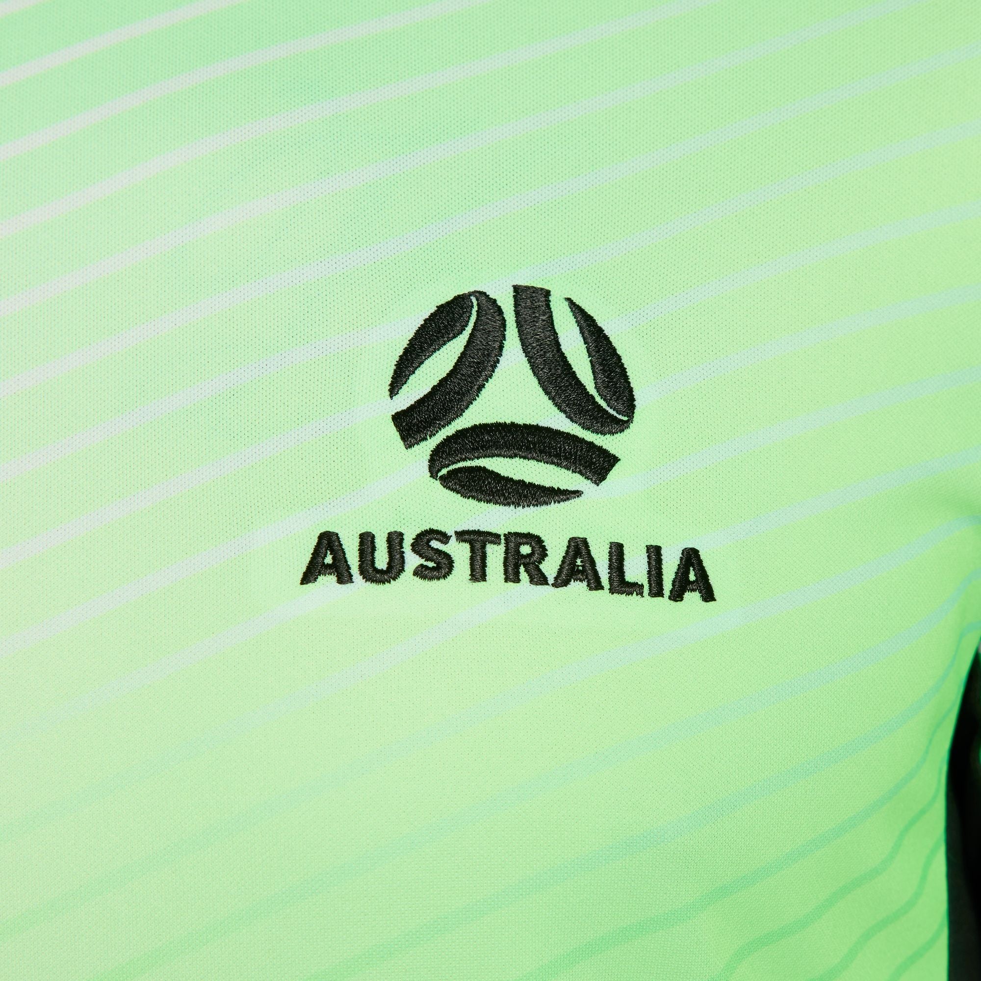 Australia Pre-Match Short-Sleeve Straight Fit Shirt