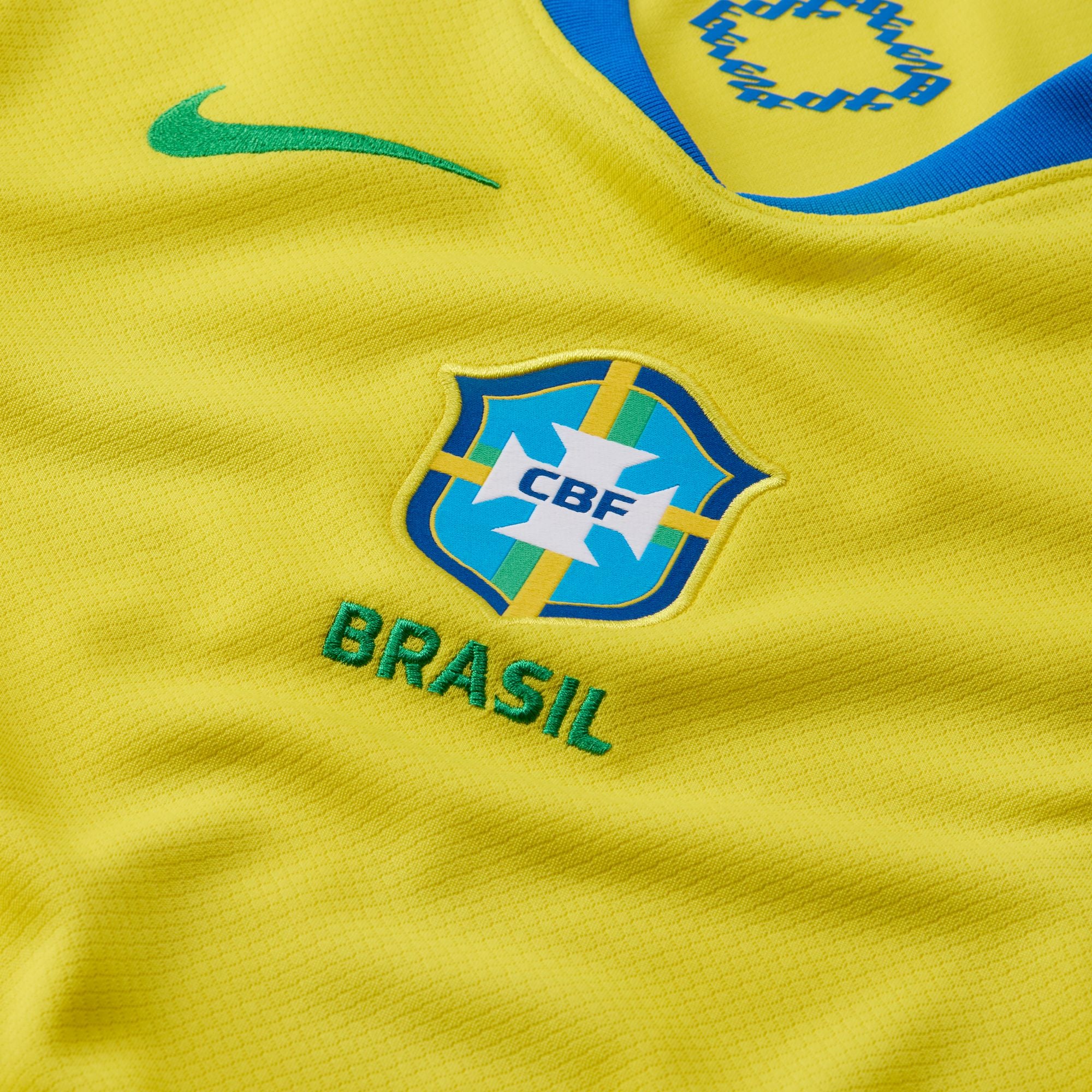 Brazil 2025 Stadium Home Big Kids' Nike Stadium Shirt