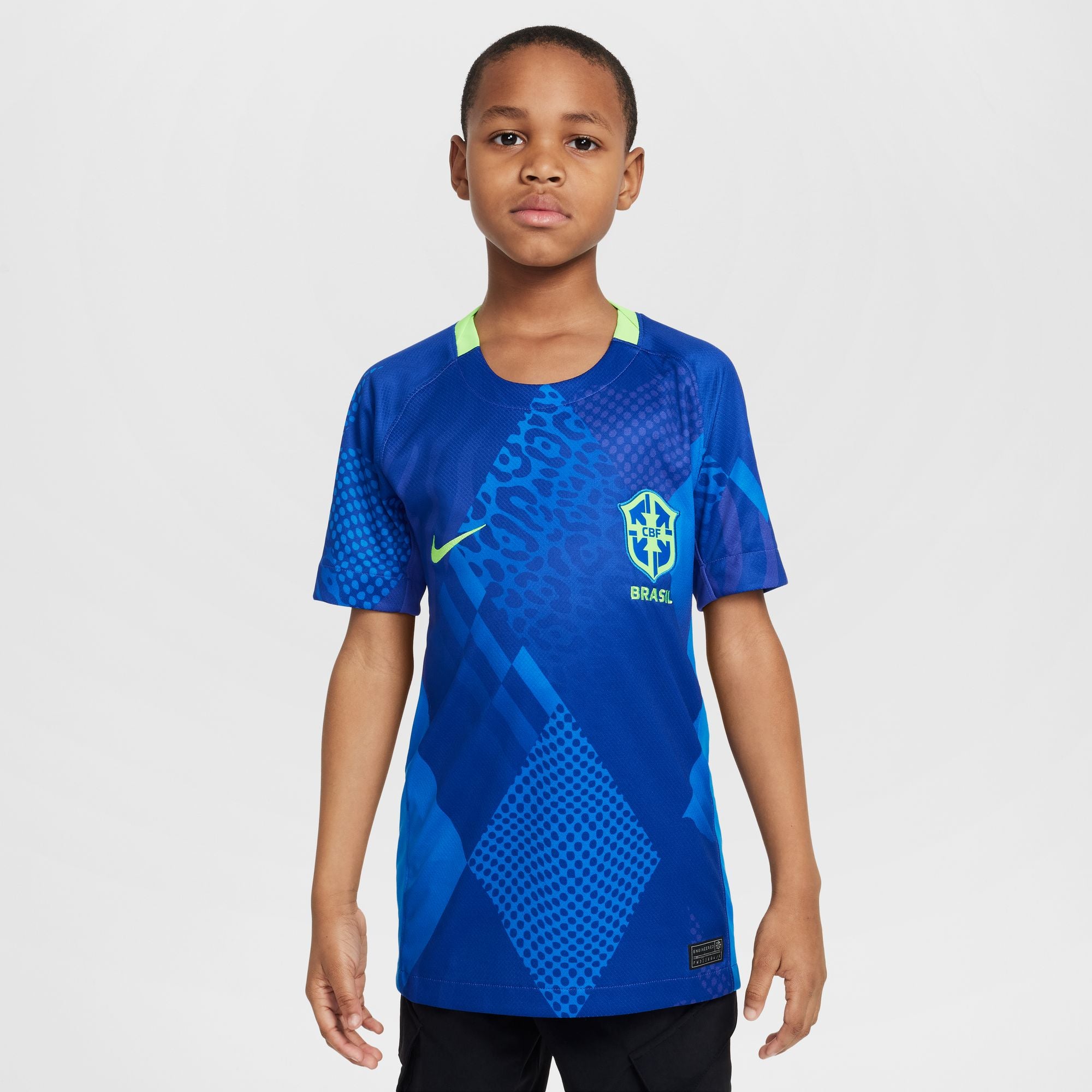 Brazil 2025 Stadium Away Big Kids' Nike Stadium Shirt