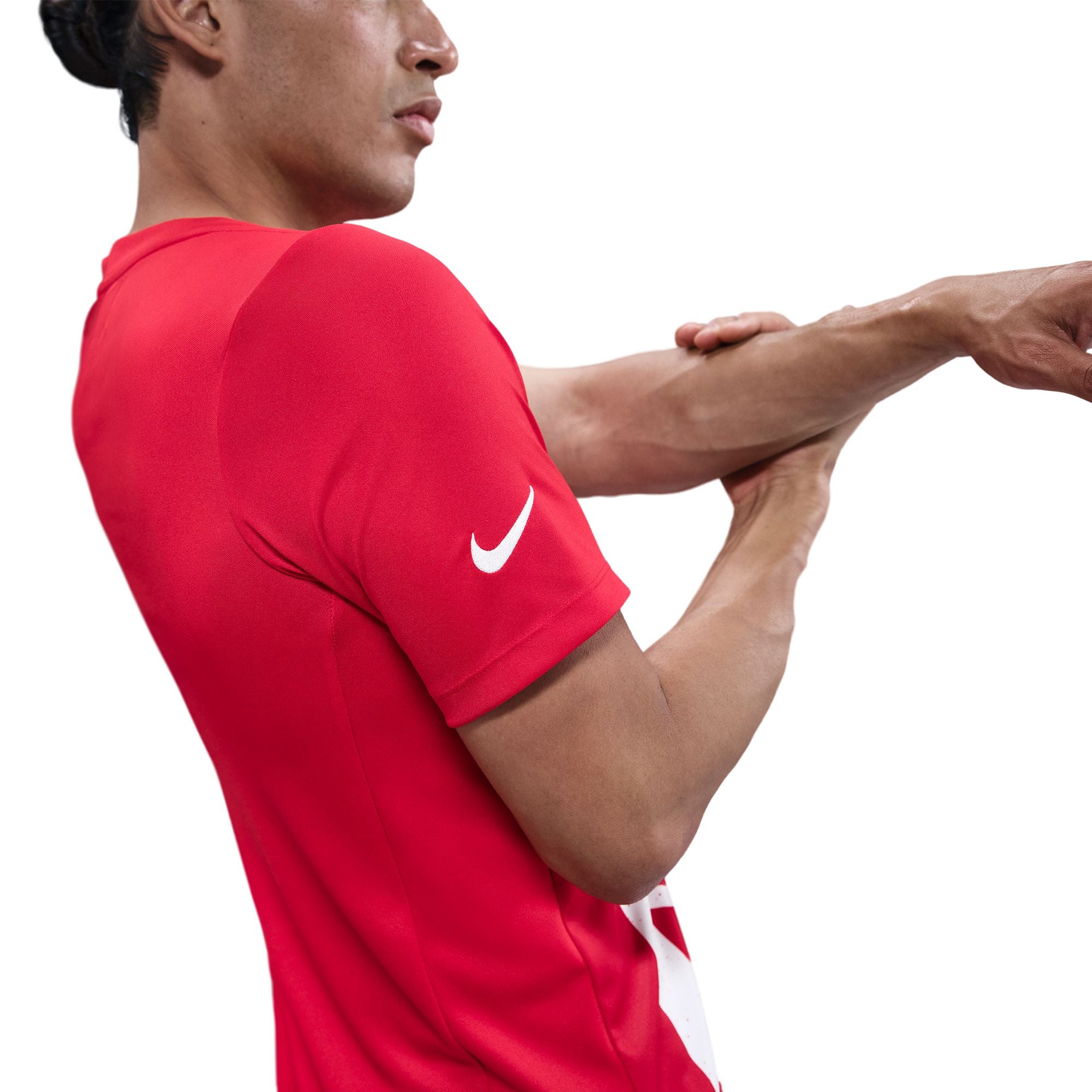 Atletico Madrid Academy Pro Home Straight Fit Pre-Match Short-Sleeve Top