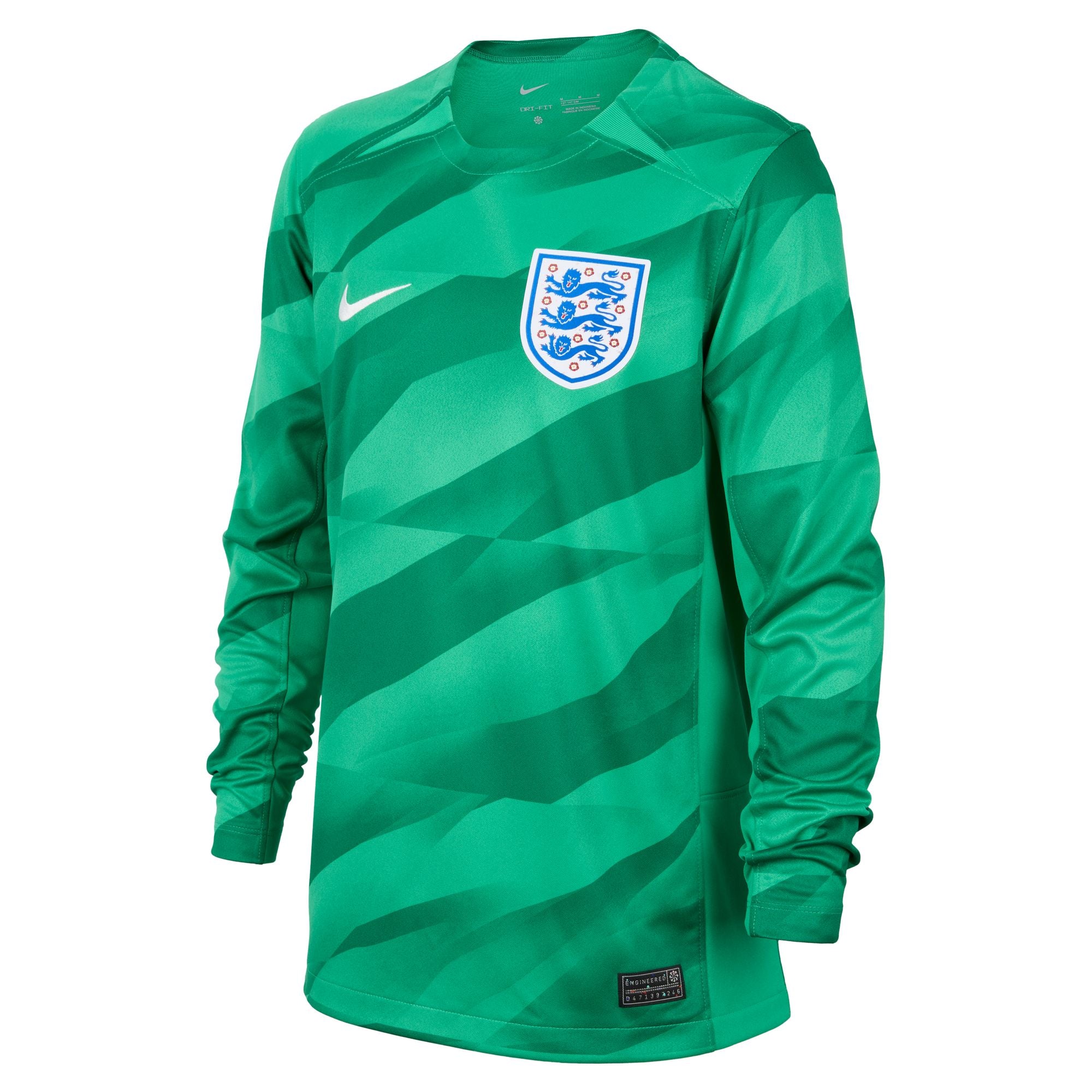 England No1 Forster Green Long Sleeves Goalkeeper Soccer Country Jersey