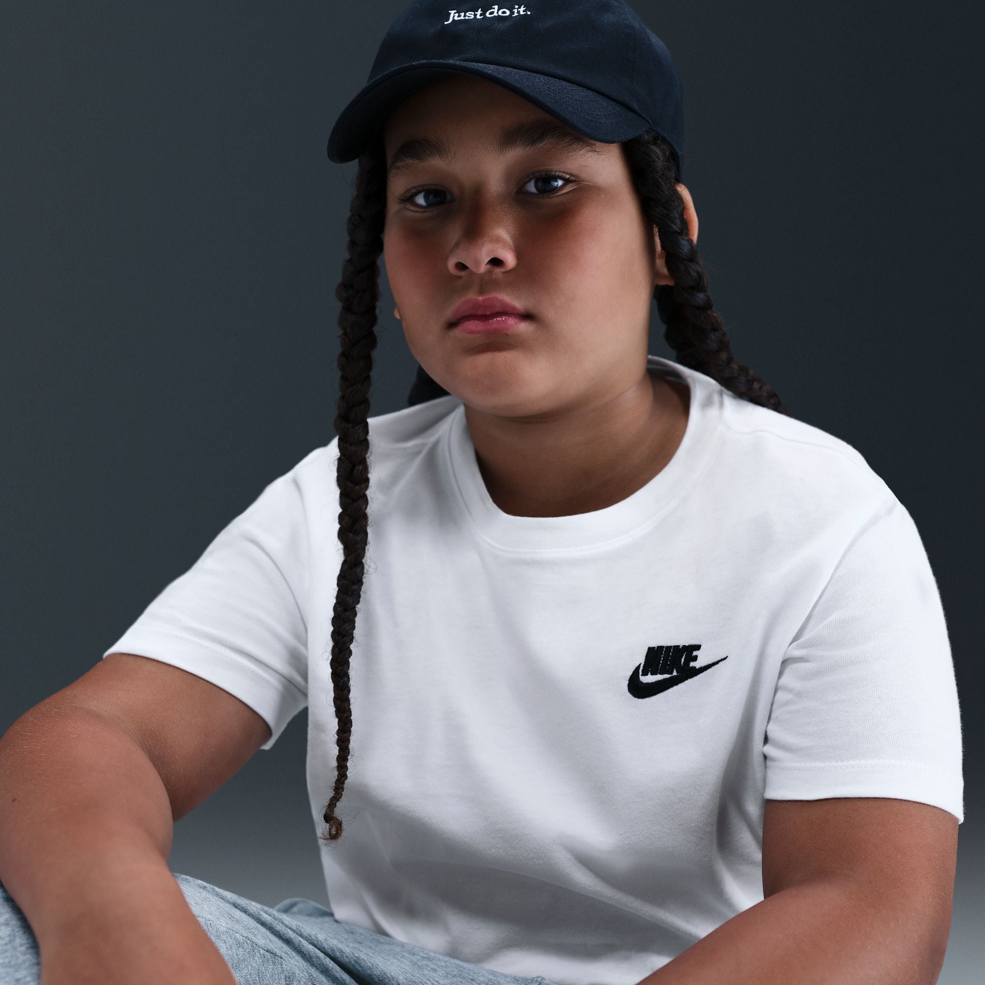 Nike Sportswear Big Kids' T-Shirt (Extended Size)