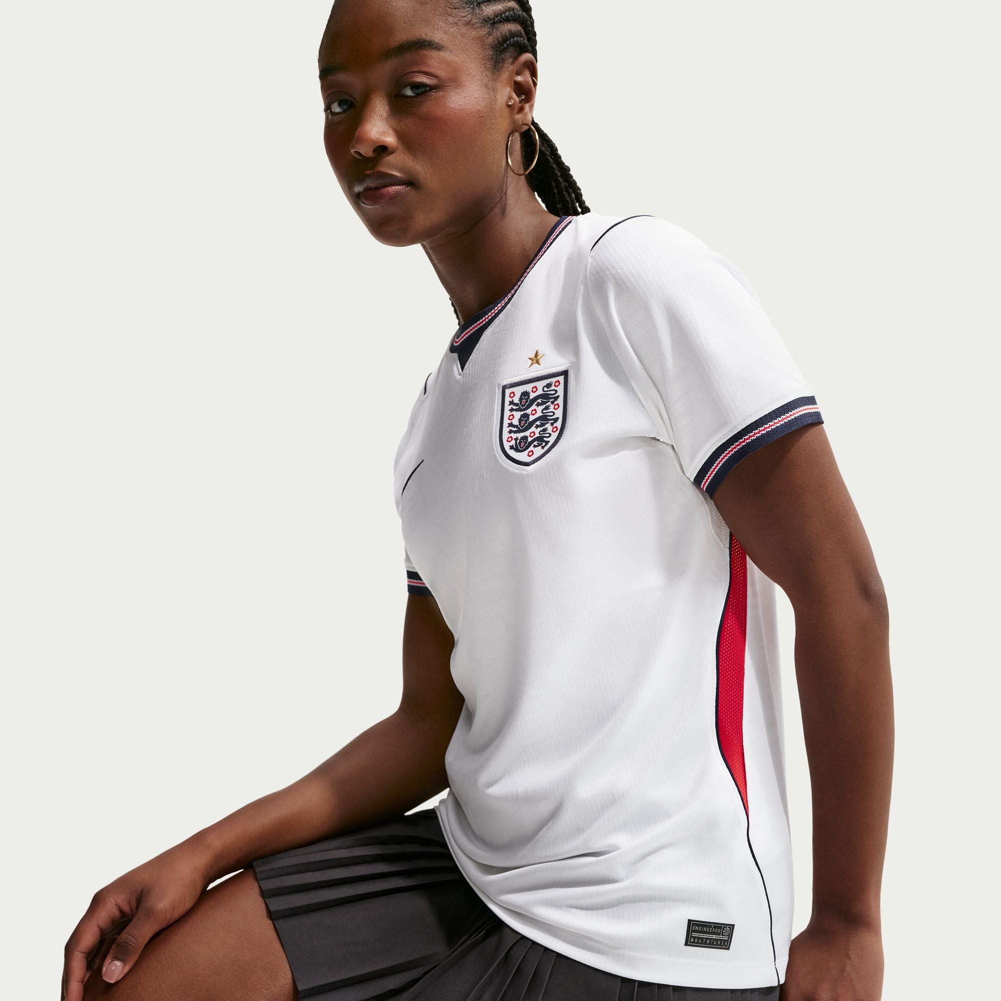 England 2026 Stadium Home Curved Fit Shirt