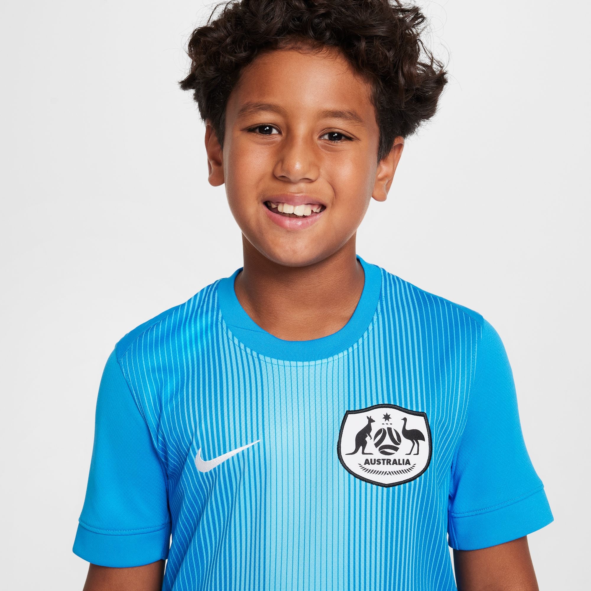 Australia 2025/26 Stadium Goalkeeper Big Kids' Stadium Shirt