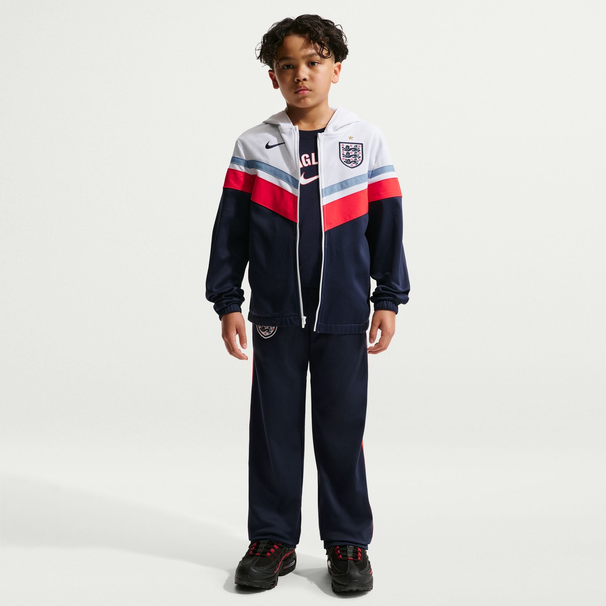 England 2026 Big Kids' Nike Hooded Tracksuit