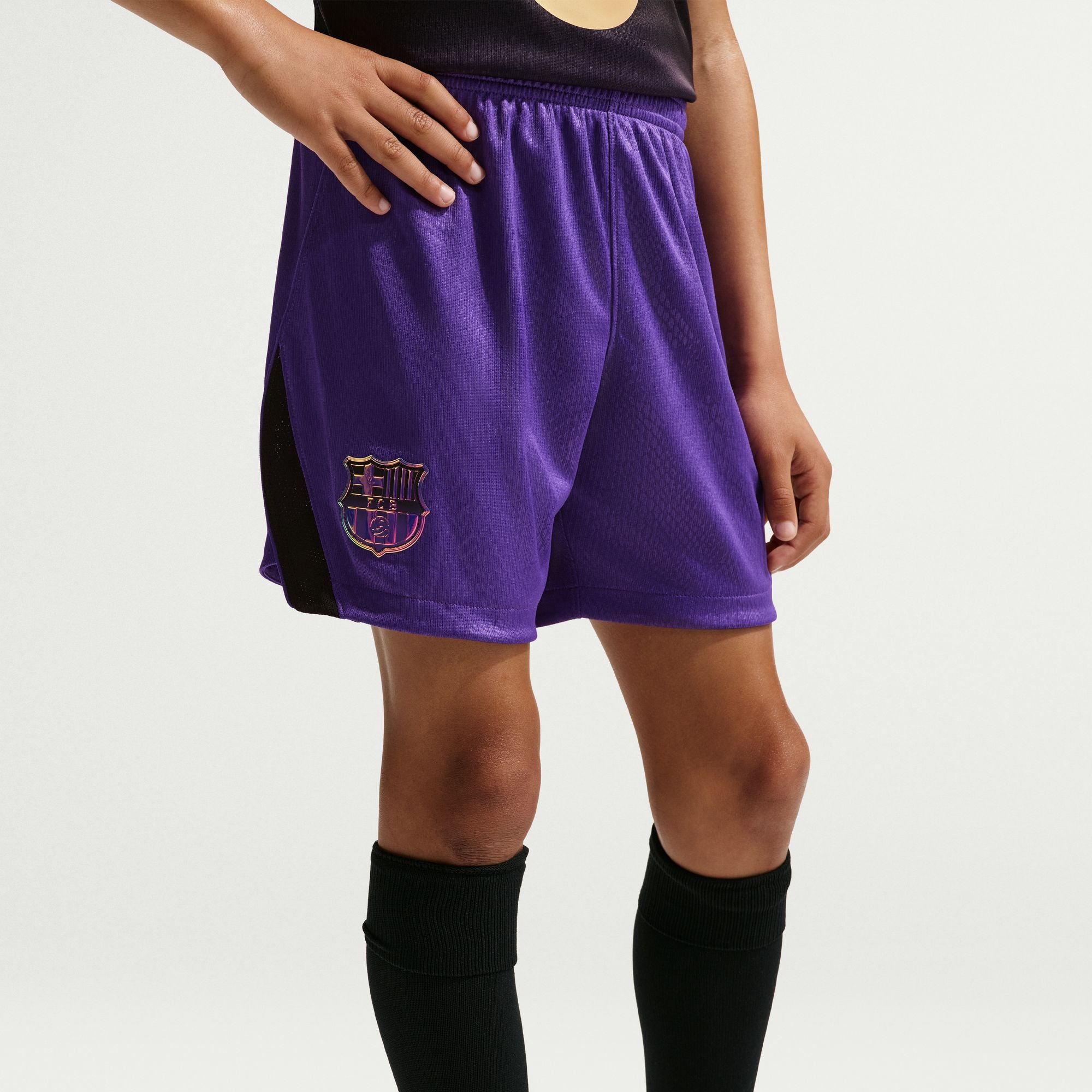 KIDS FC Barcelona 2026/27 Away Shorts - Nike