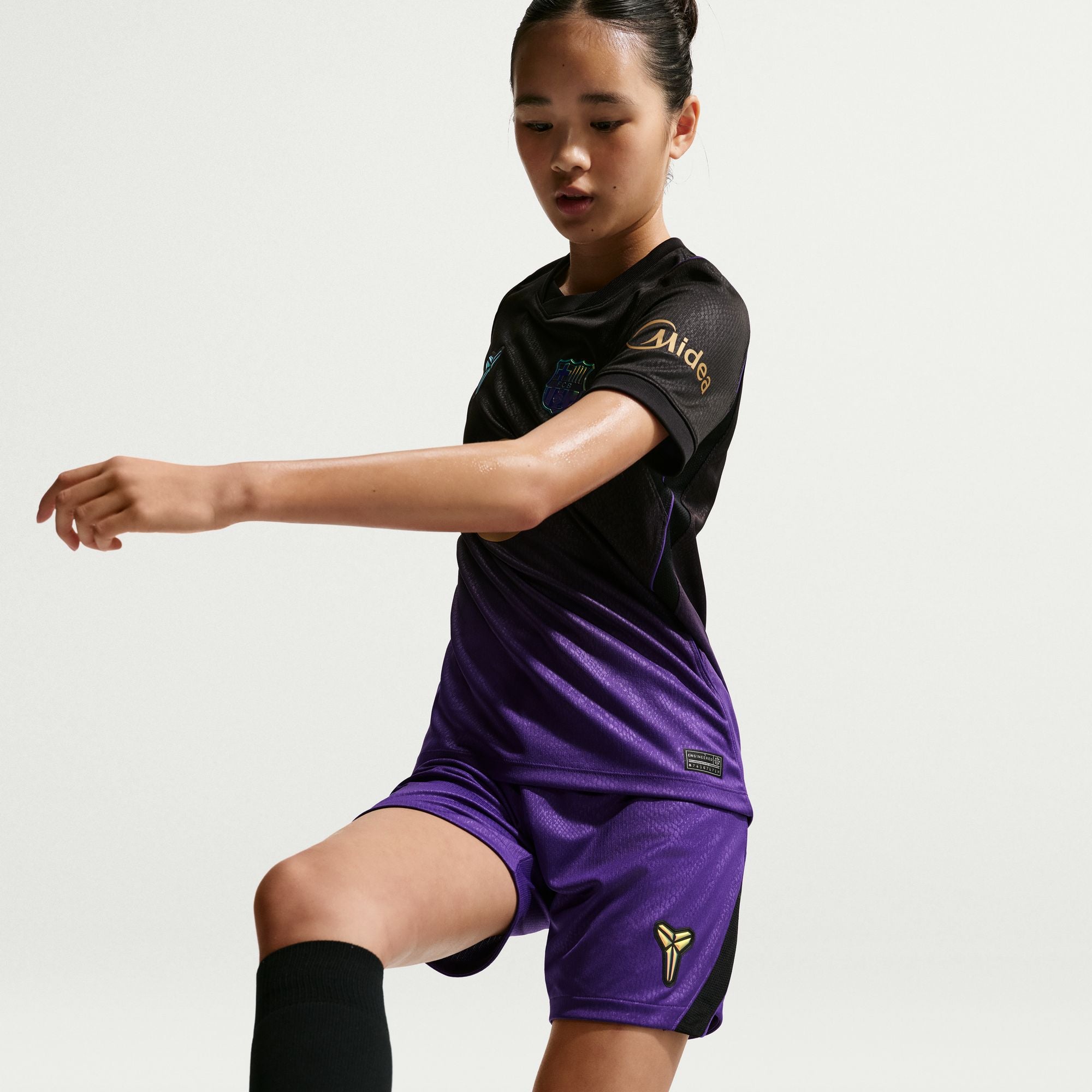 KIDS FC Barcelona 2026/27 Away Shorts - Nike