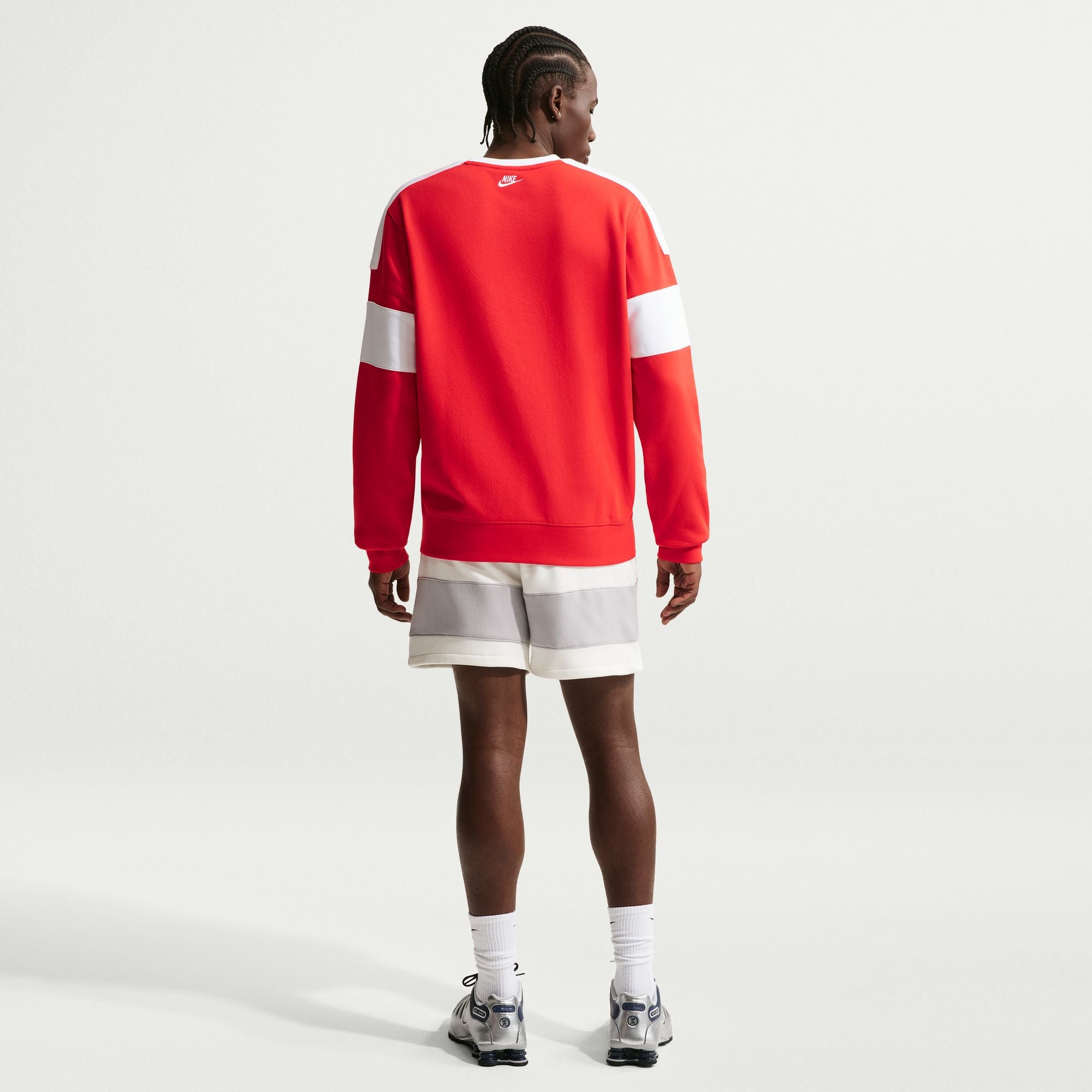 Nike Sportswear Club Straight Fleece Crew-Neck Sweatshirt