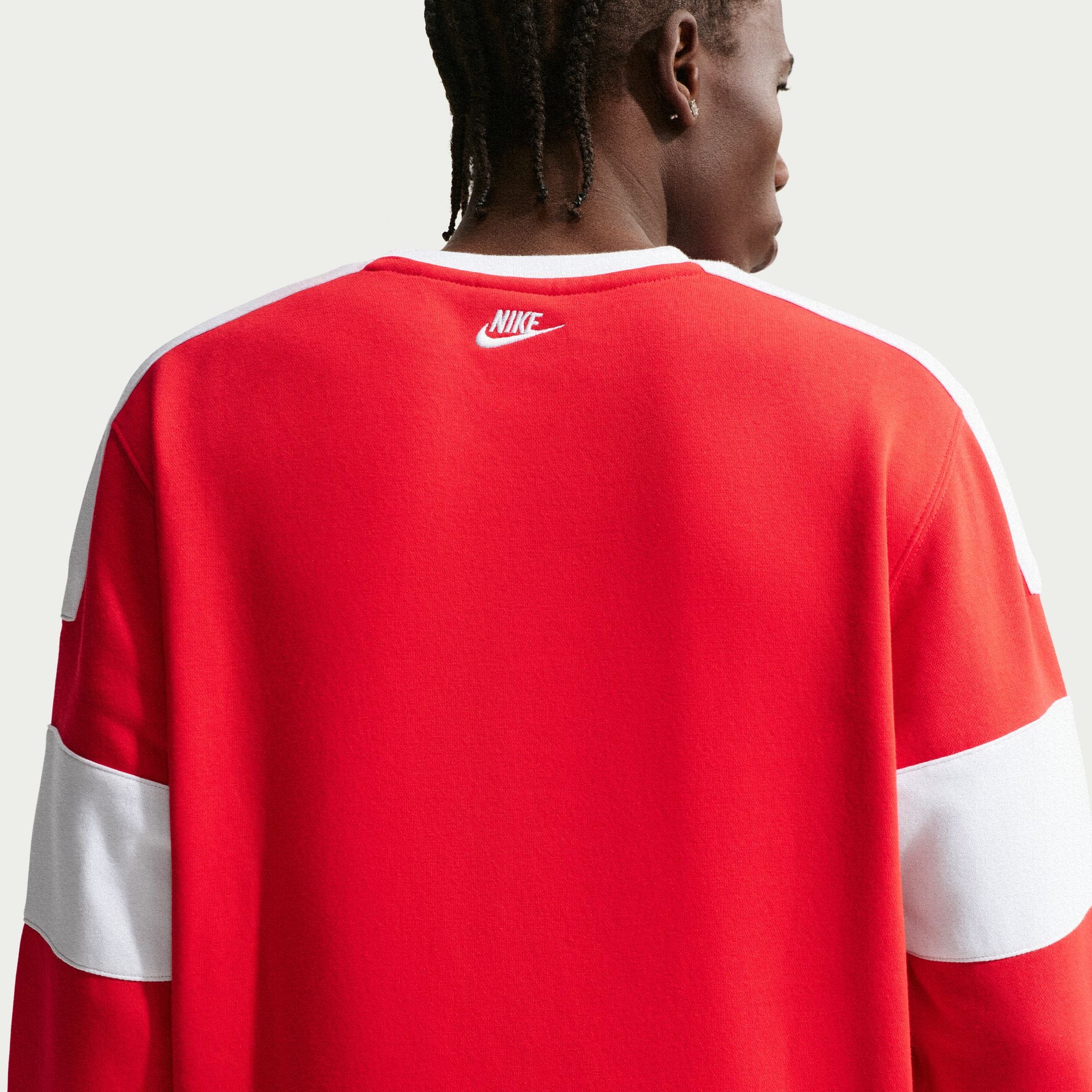Nike Sportswear Club Straight Fleece Crew-Neck Sweatshirt
